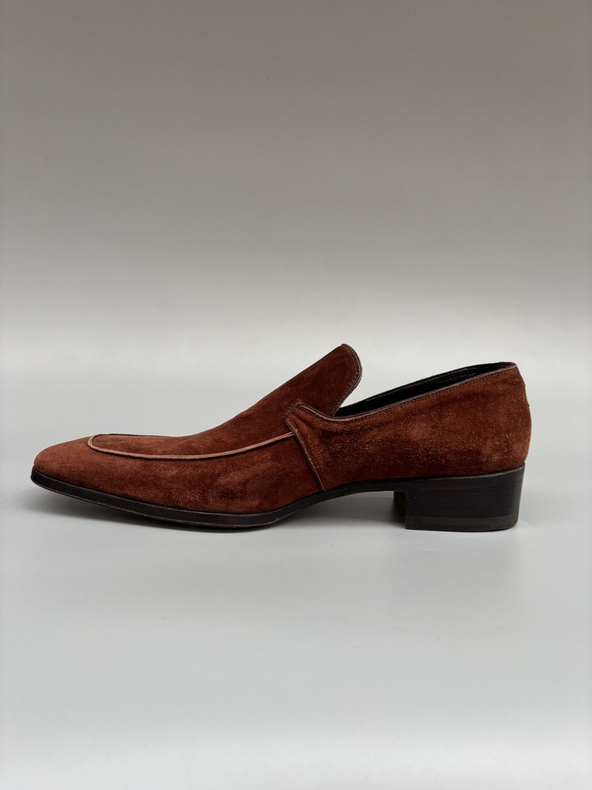 Yves Saint Laurent Yves Saint Laurent- Rive Gauche Tom Ford Era- Suede Loafers Size US 9 / EU 42 - 8 Thumbnail