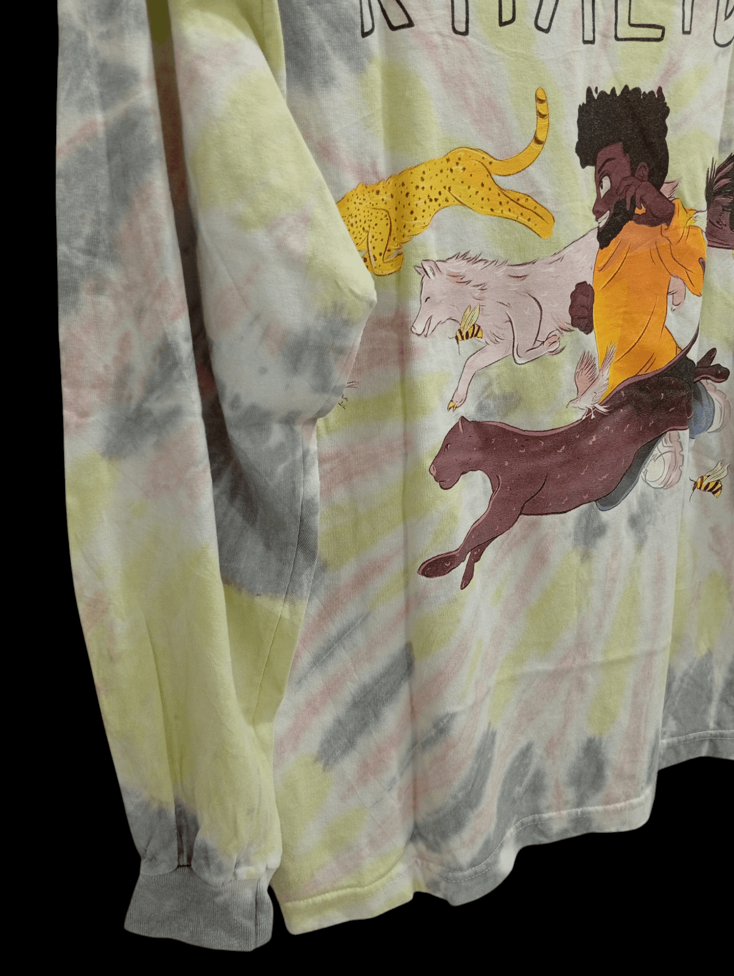 Rap Tees 🔥🔥Khalid Free Spirit 2019 Tour Tye Dye LS T-Shirt Size US M / EU 48-50 / 2 - 5 Thumbnail