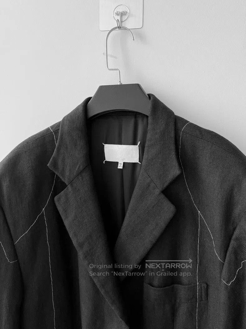 Maison Margiela Maison Margiela White-marked line suit Size US M / EU 48-50 / 2 - 3 Thumbnail