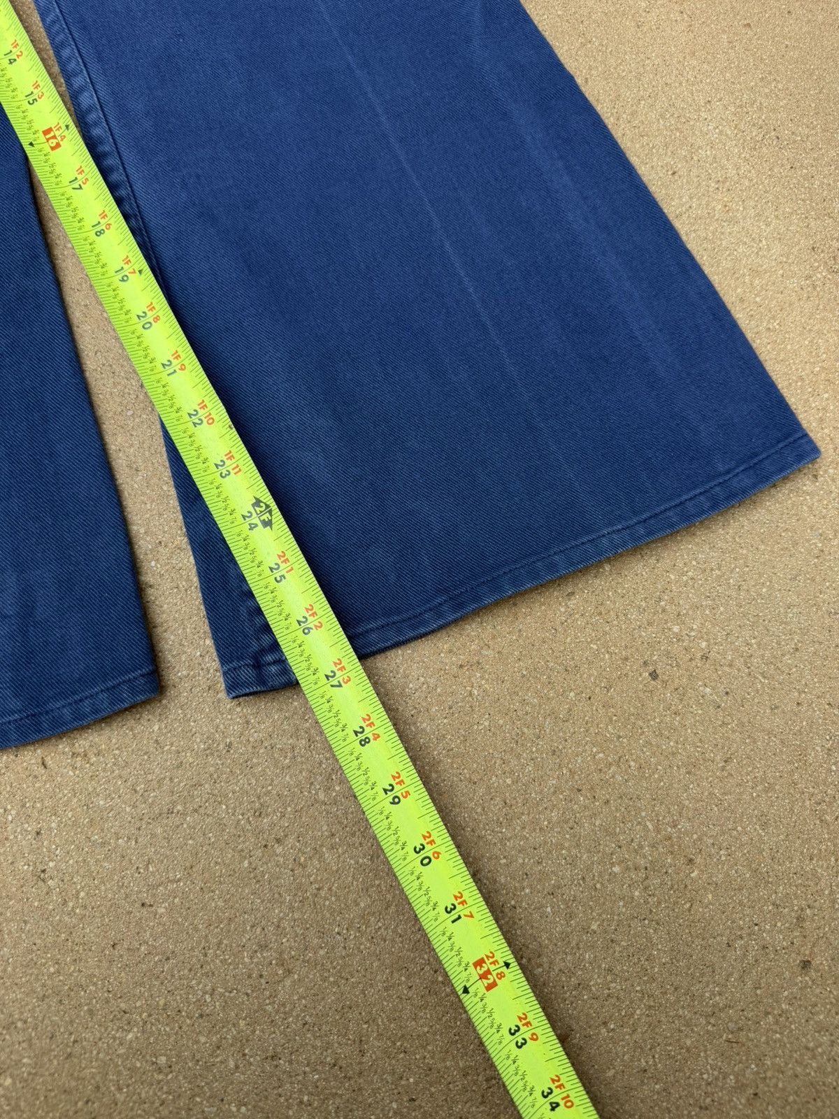 Levi's Vintage 70’s Levi’s 646 Bellbottom Flare Faded Pants 34x27 Size US 34 / EU 50 - 10 Thumbnail