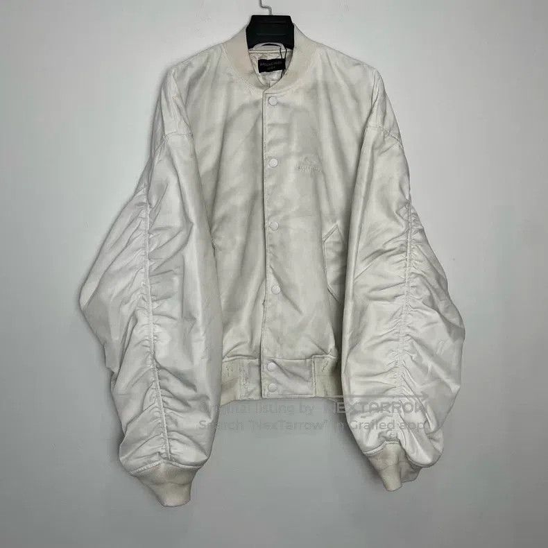 Balenciaga Balenciaga Baseball jacket coat Size US S / EU 44-46 / 1 - 1 Thumbnail