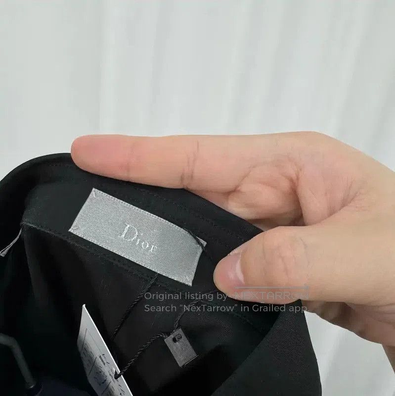 Dior Dior Black Cotton Long Sleeve Shirt for Men . Size US S / EU 44-46 / 1 - 5 Thumbnail