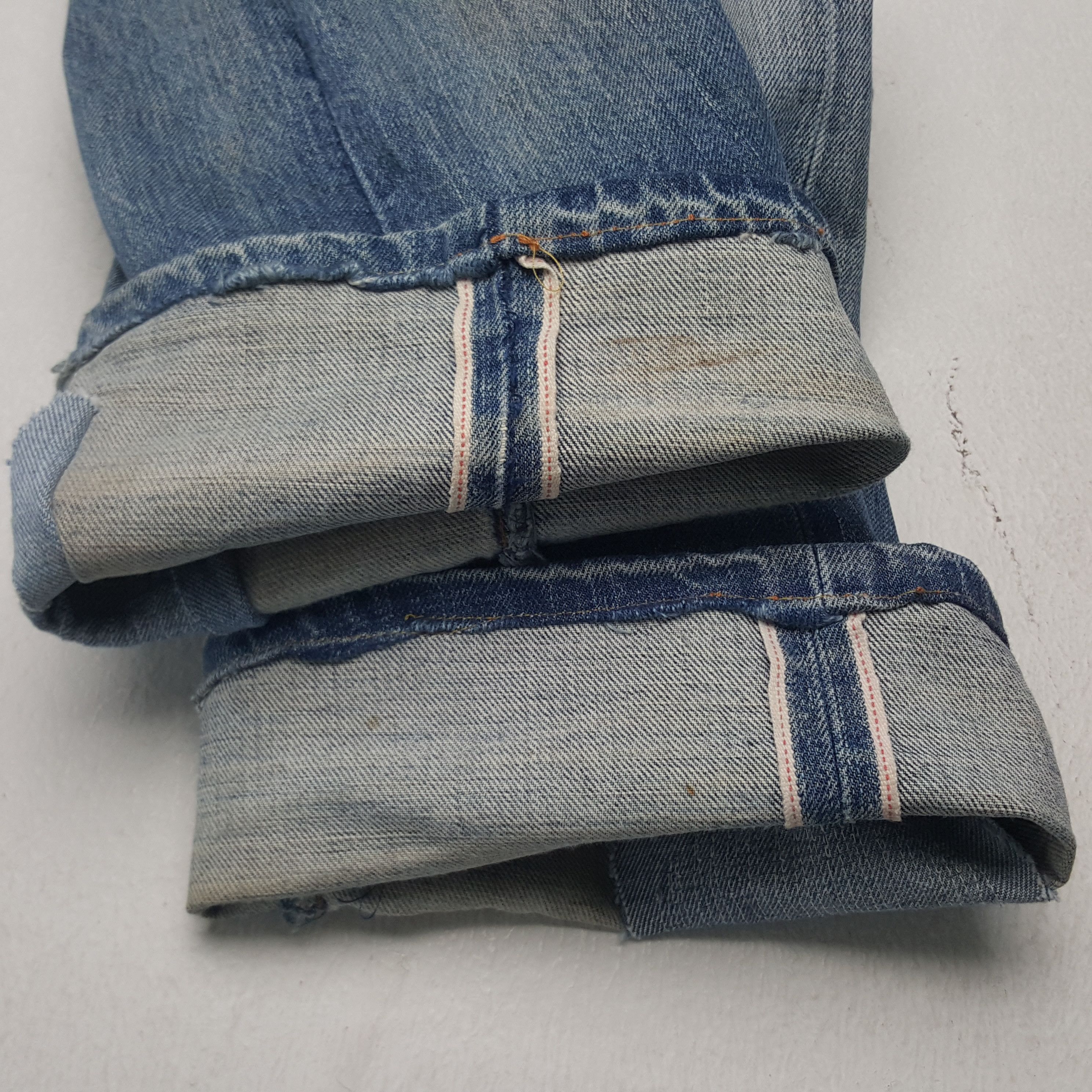 Levi's × Vintage Vintage Levi's Japan Selvedge Distressed Denim Jeans Size US 29 - 12 Thumbnail