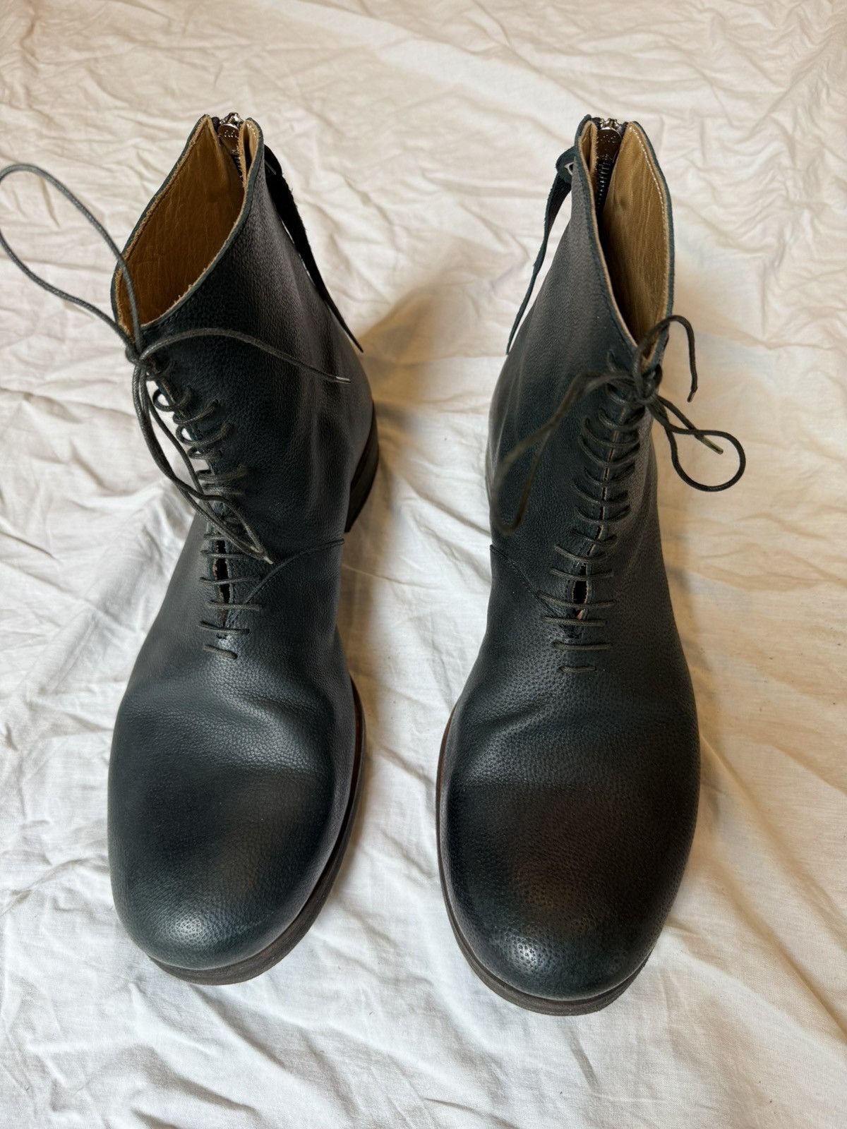 Ma+ Petrol leather boots Size US 10 / EU 43 - 3 Thumbnail