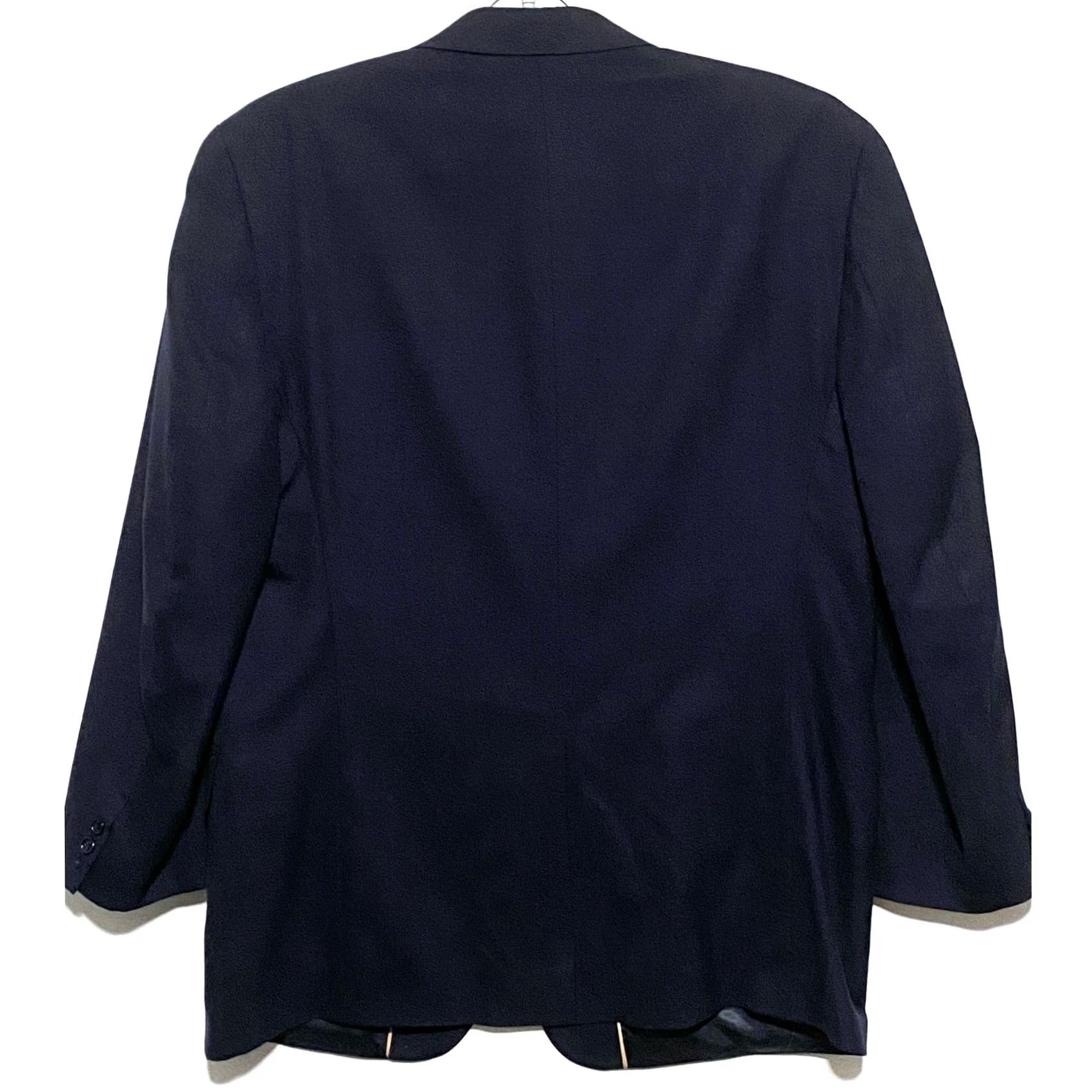Club Room Club Room Easy Traveler Suit Jacket Blazer Men 48R Business Office 2 Piece Notch Wool Blue Vintage Classic Preppy Mens Size 48R - 2 Thumbnail