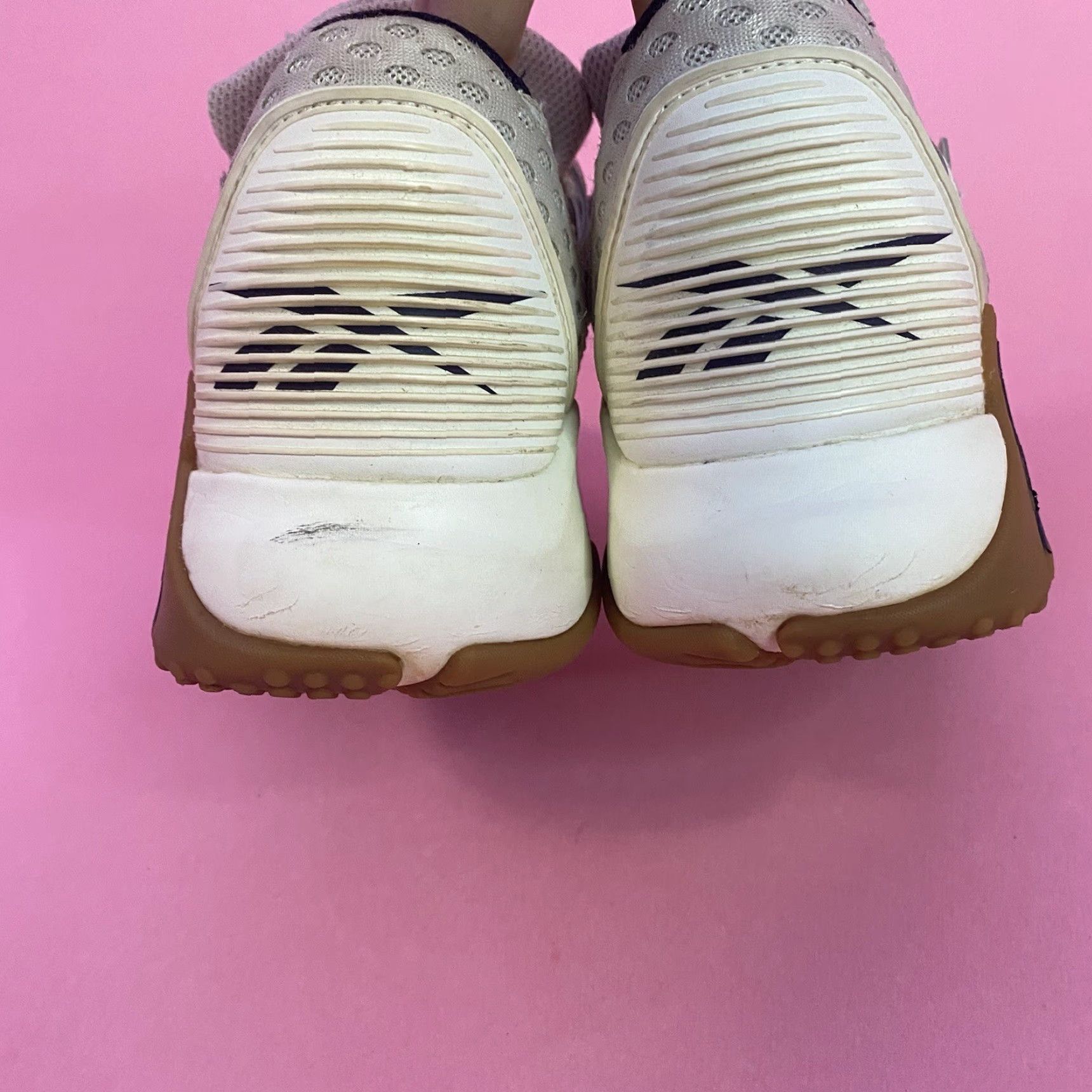 Reebok Reebok JJ Season IV FU8475 White Blue Running Shoes Lace Up Low Top Size 8 Mens Sneakers Blue White Size US M / EU 48-50 / 2 - 7 Thumbnail