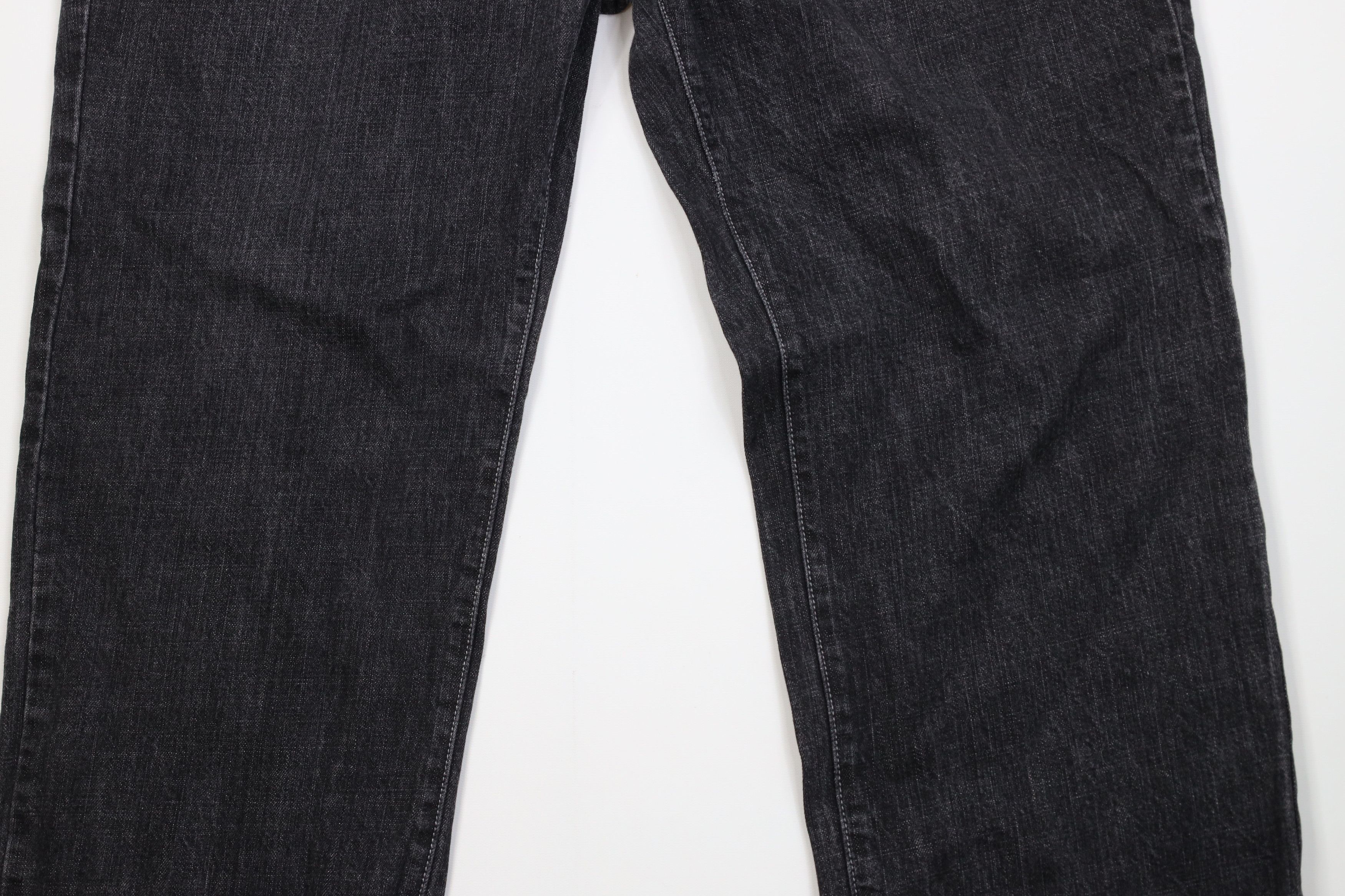 Enyce Vintage 90s Y2K Enyce Wide Leg Denim Jeans Black Cotton Size US 40 / EU 56 - 3 Thumbnail