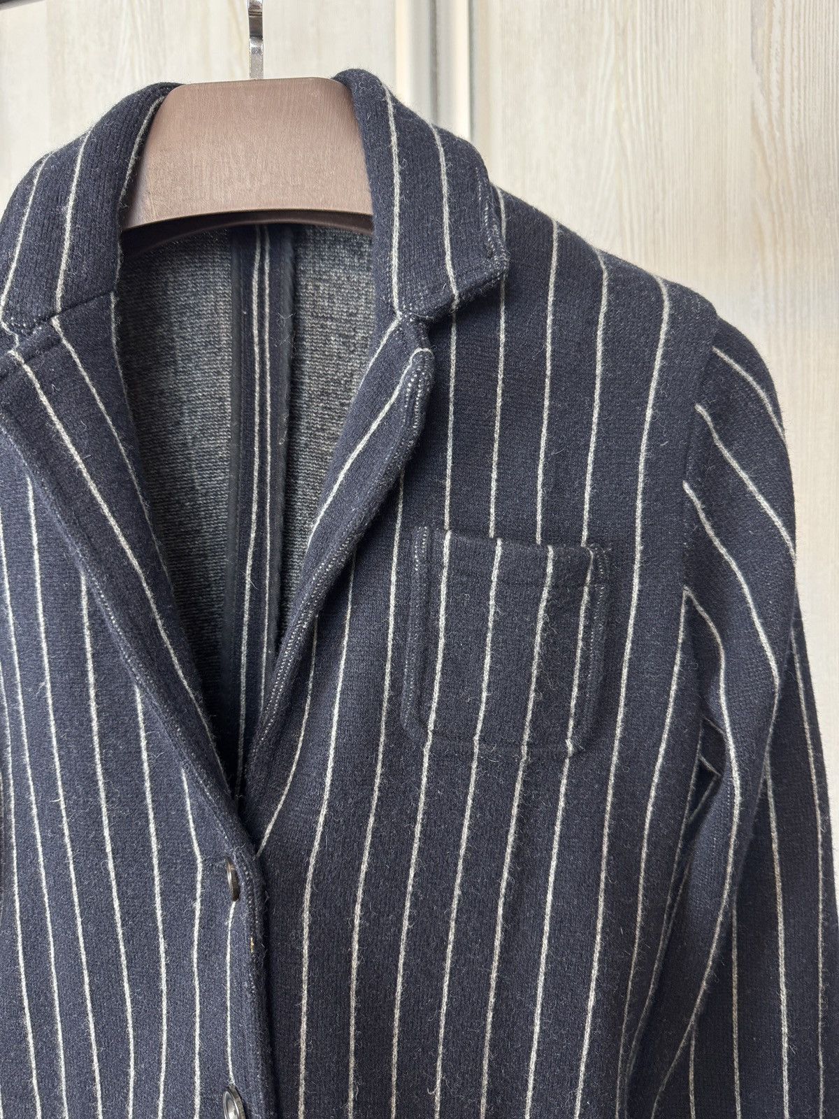 Ralph Lauren Ralph Lauren wool cashmere striped stretch blazer Size S / US 4 / IT 40 - 5 Thumbnail