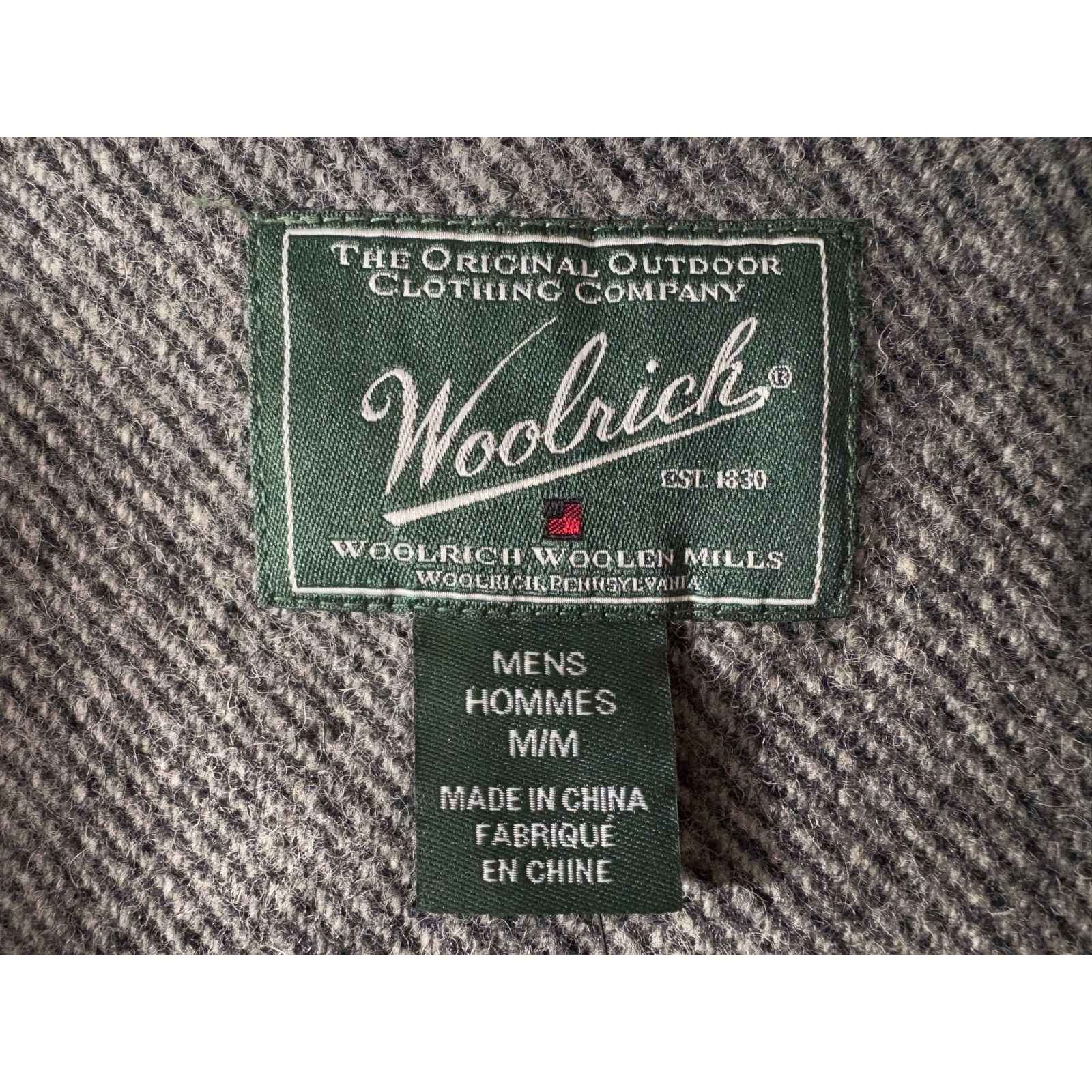 Woolrich Woolen Mills Woolrich stag wool blend hunting Shacket Jacket Shirt Sz M c Size US M / EU 48-50 / 2 - 2 Thumbnail