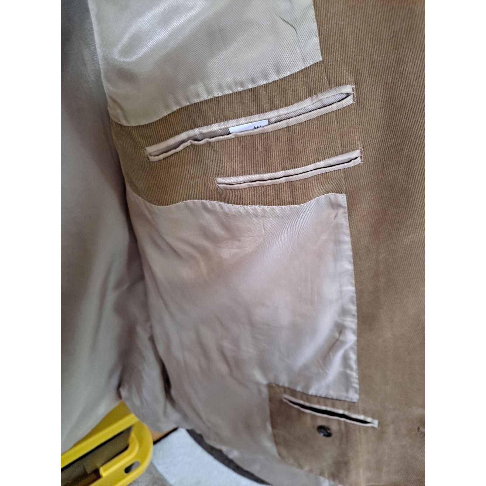 Calvin Klein Calvin Klein Tan Suit Jacket Size 46L Size 46R - 8 Thumbnail