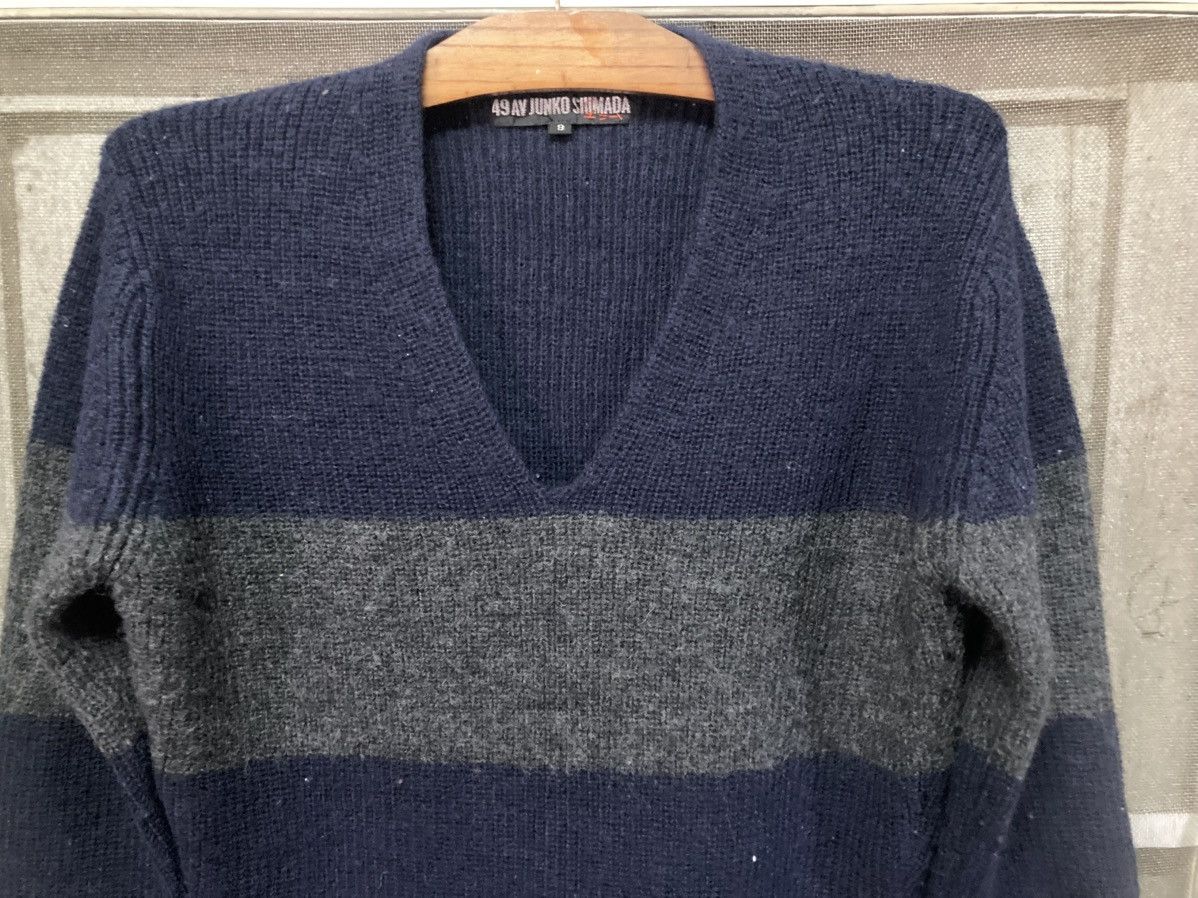 Japanese Brand × Junko Shimada 49 Junko Shimada Wool Long Sleeve T-shirt Size US M / EU 48-50 / 2 - 2 Thumbnail