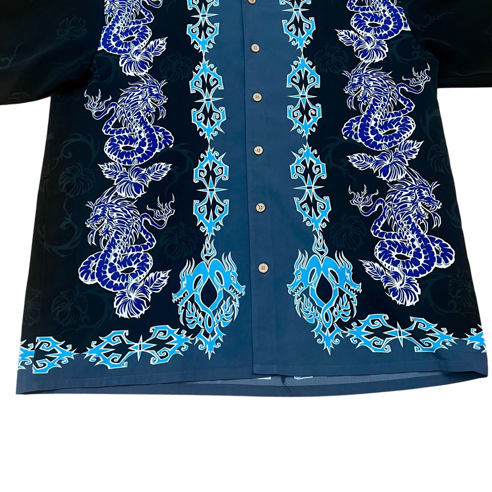 Vintage Y2k Extreme Gear Dragon Button Up Shirt - Size M Size US M / EU 48-50 / 2 - 6 Thumbnail