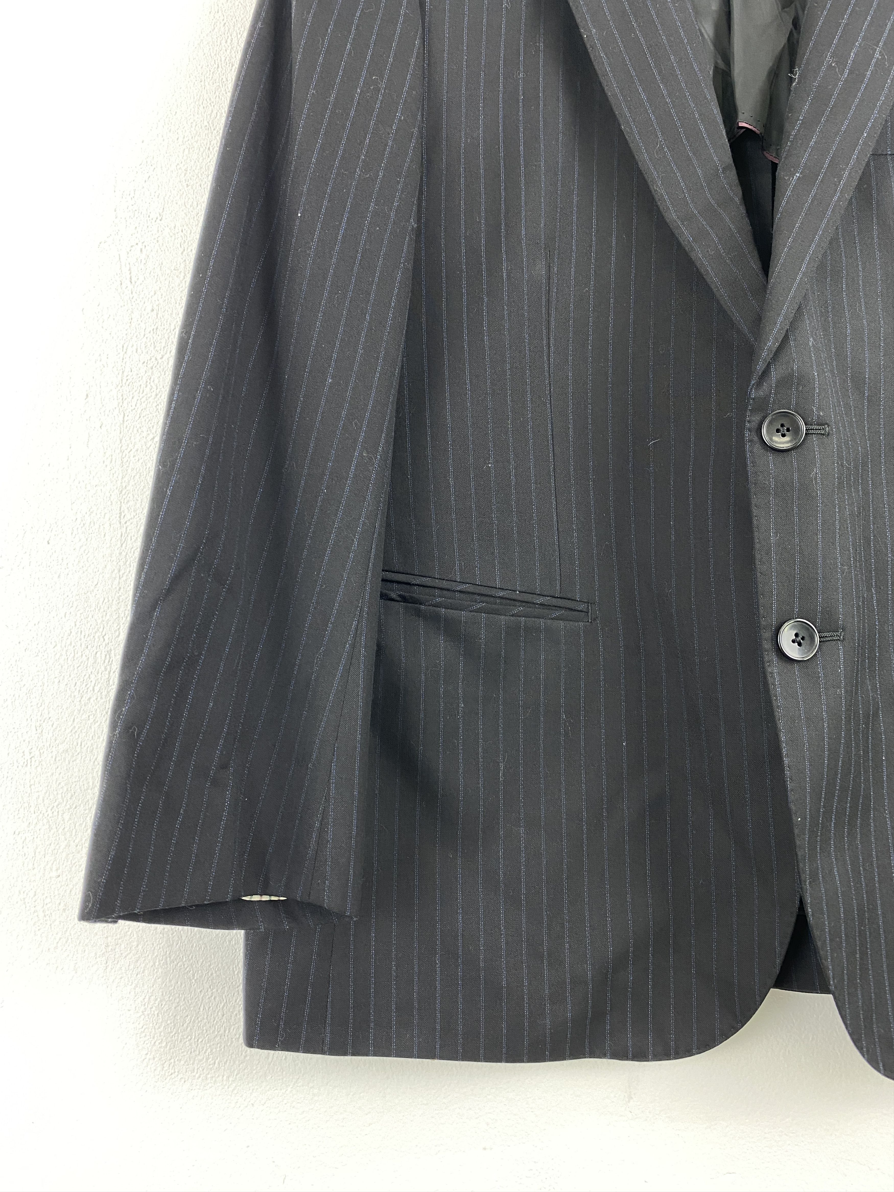 Kansai Yamamoto Vintage Kansai Yamamoto Striped Blazer Jacket JA0094 Size US L / EU 52-54 / 3 - 8 Thumbnail