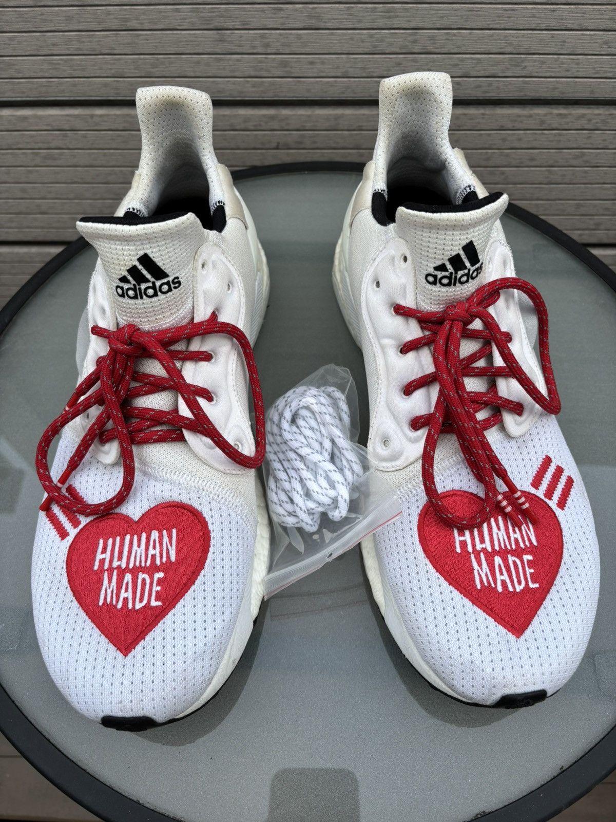 Adidas × Pharrell Human made Solarhu redheart 🗣️Final price 🗣️ Size US 11 / EU 44 - 1 Thumbnail