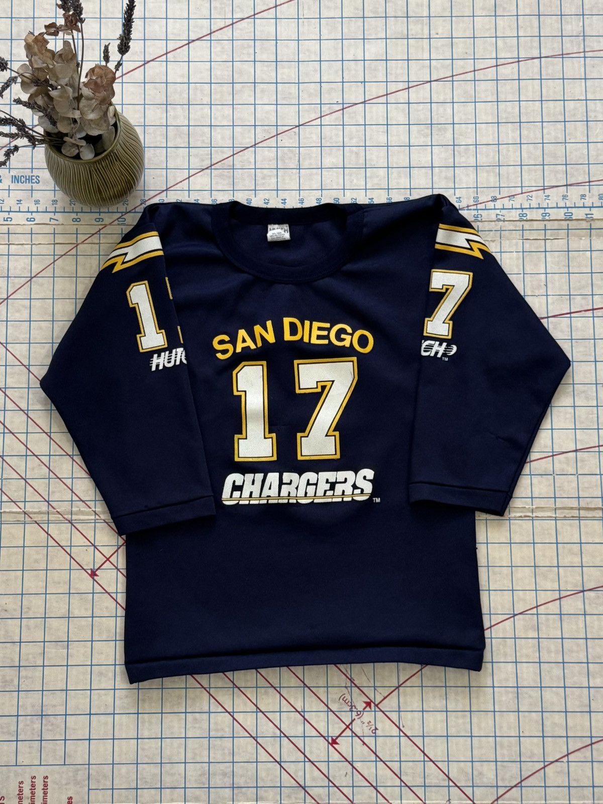 Vintage Vintage San Diego Chargers Hutch Kids Jersey Medium 80’s Size US XXS / EU 40 - 5 Thumbnail