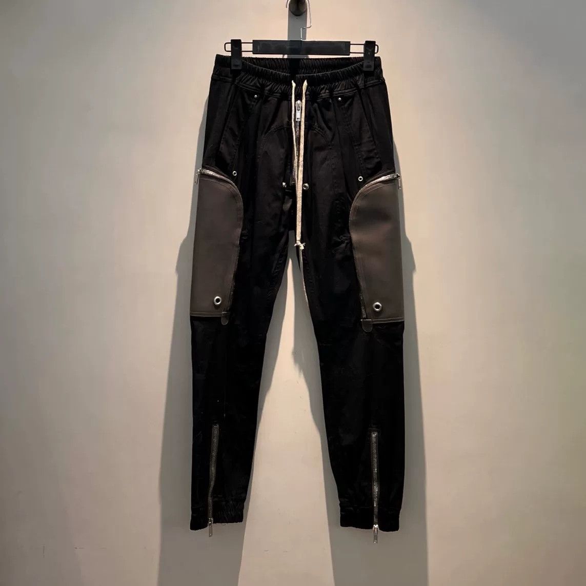 Rick Owens Rick Owens Main Line Classic PVC Five-Zip Pants Size US 30 / EU 46 - 1 Thumbnail