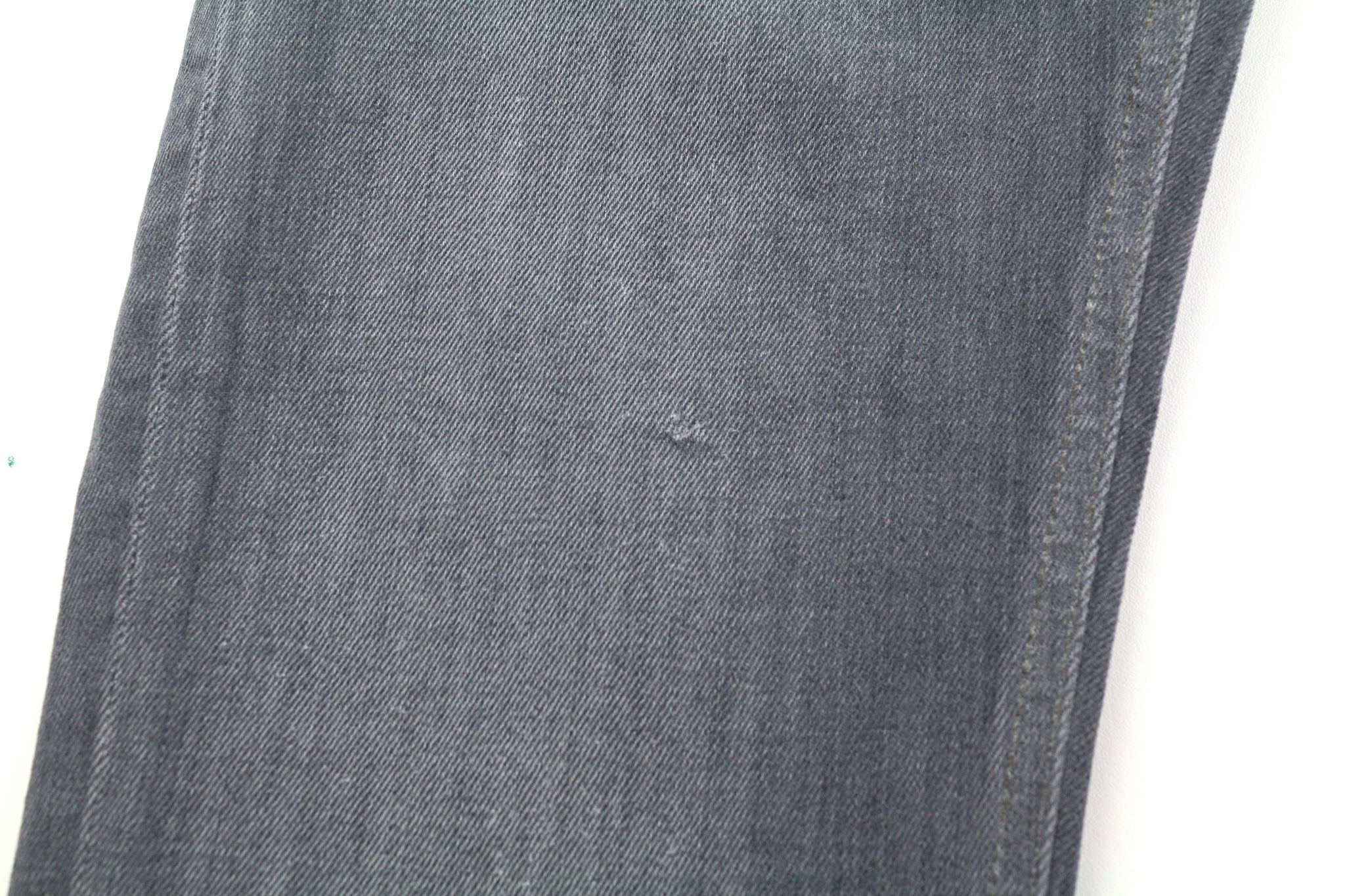 Nudie Jeans TIGHT LONG JOHN W31/L32 Organic Charcoal Denim Jeans 82699 Size US 31 - 8 Thumbnail