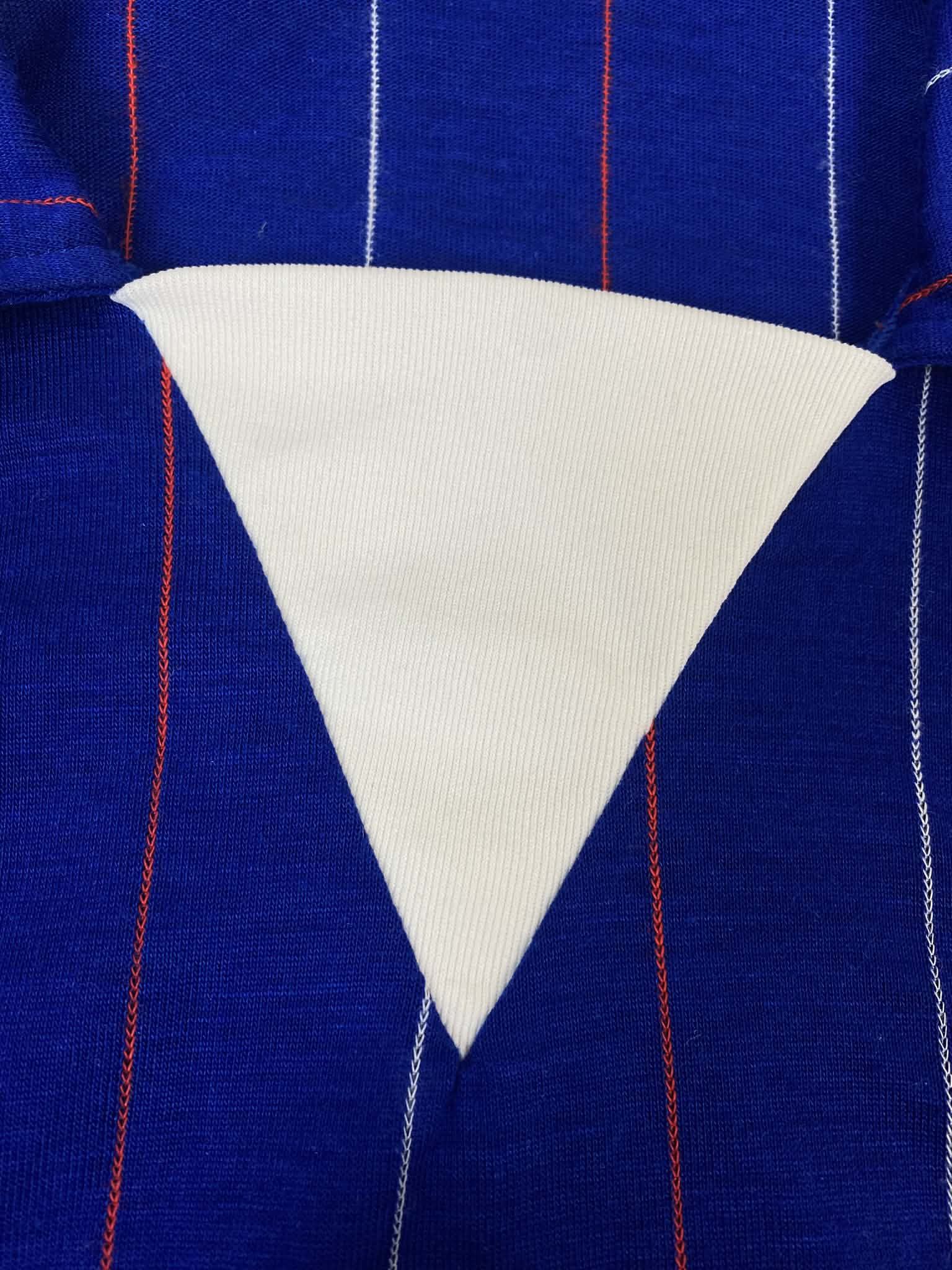 Adidas Vintage Adidas France Blue Jersey Soccer 1980s Longsleeve Size US S / EU 44-46 / 1 - 15 Thumbnail