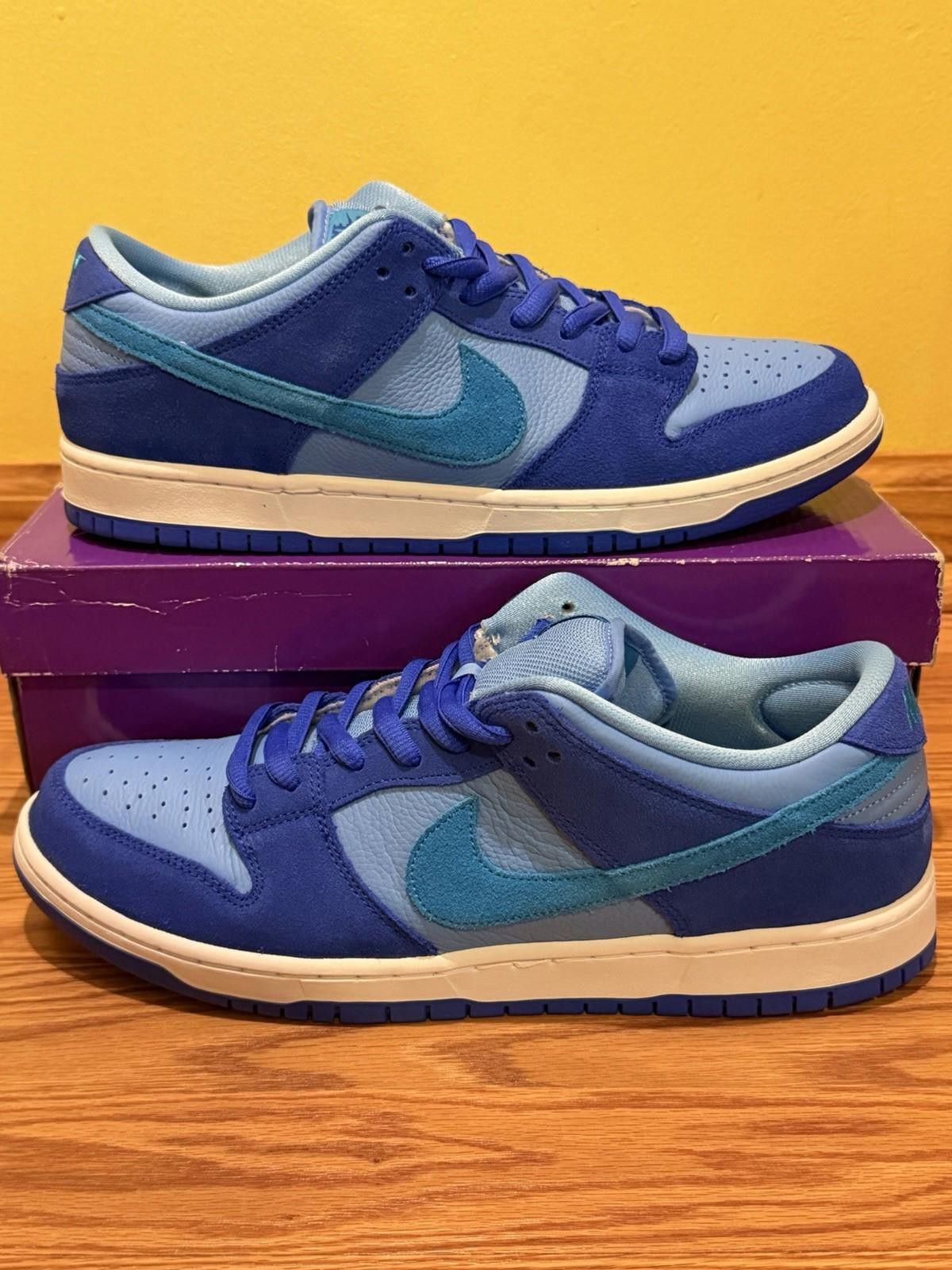 Nike Nike SB Low Pro Fruit Pack Blue Raspberry Size 12 DM0807-400 Size US 12 / EU 45 - 1 Thumbnail