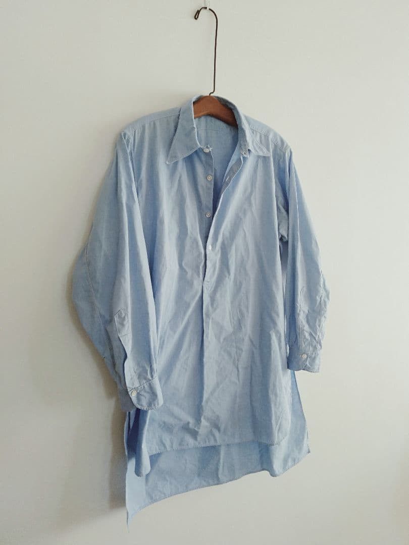 Other Vintage French Grandfather Shirt Size US M / EU 48-50 / 2 - 1 Thumbnail