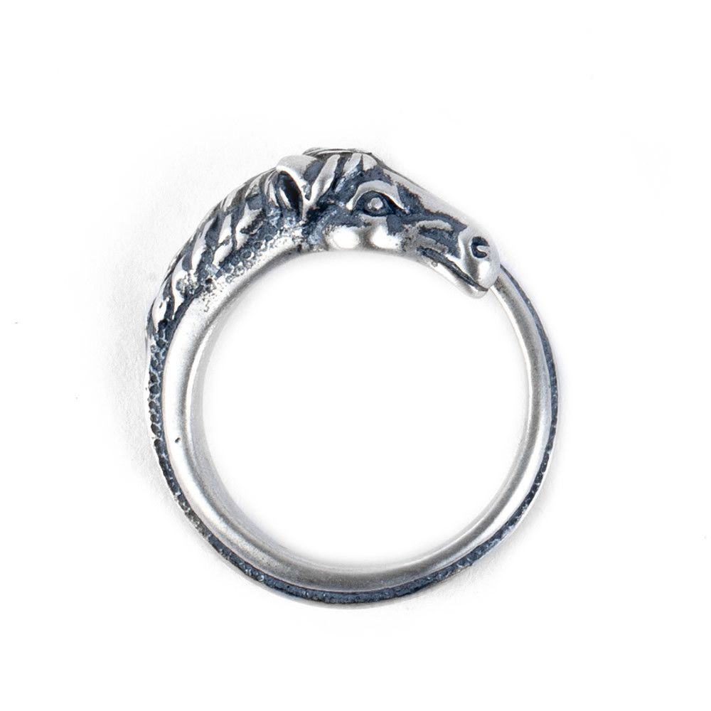 Jewelry Horse Crazy Jewelry Rings Open Size Chrome Ring (Size 7-13) Size ONE SIZE - 5 Thumbnail