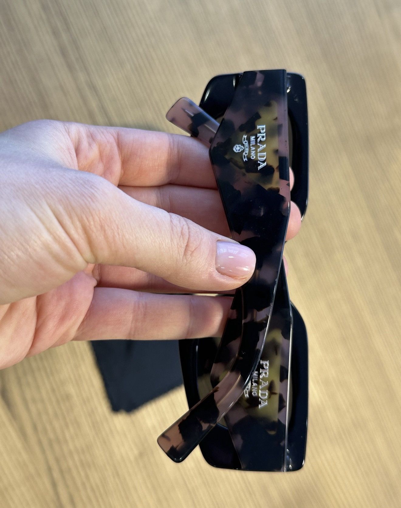 Prada PRADA by Raf Simons Pink Symbole Logo Sunglasses SPR15Y Size ONE SIZE - 6 Thumbnail