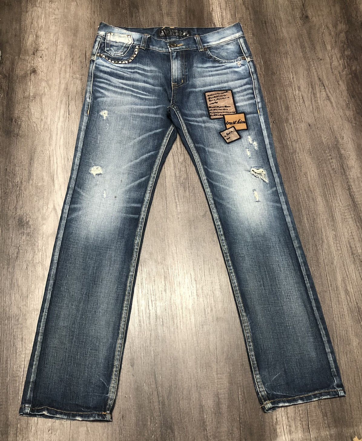Designer × Japanese Brand Red Pepper Jeans Japan & Co Size US 36 / EU 52 - 2 Thumbnail