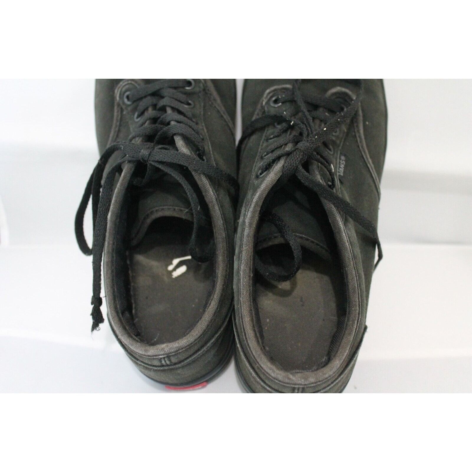 Vans VANS Off The Wall 8.5w/7m Black Low Top Lace Sneaker 721356 Size US 8.5 / IT 38.5 - 8 Thumbnail
