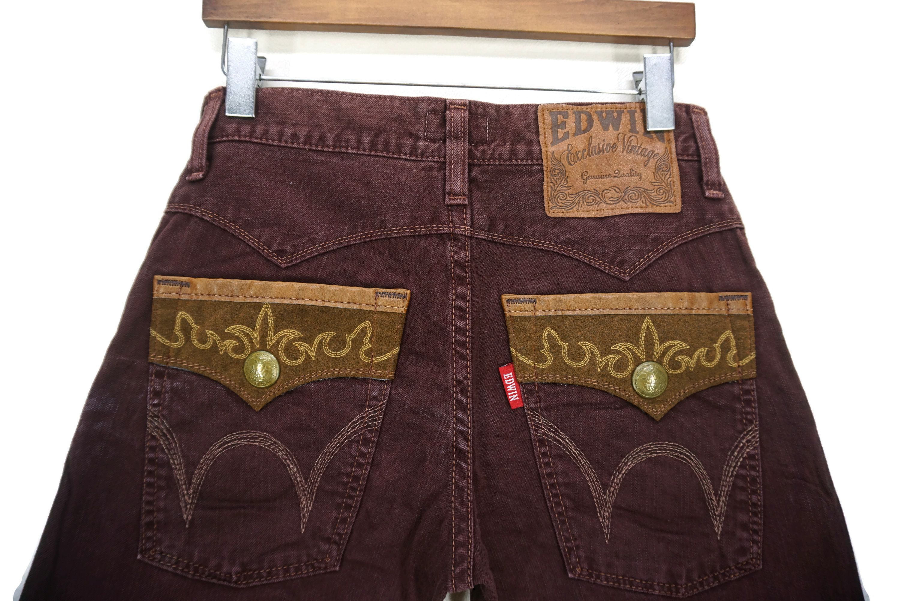 Japanese Brand Edwin Jeans Size 28 fit W31xL34.5 XVS403 Exclusive Vintage Size US 28 / EU 44 - 7 Thumbnail