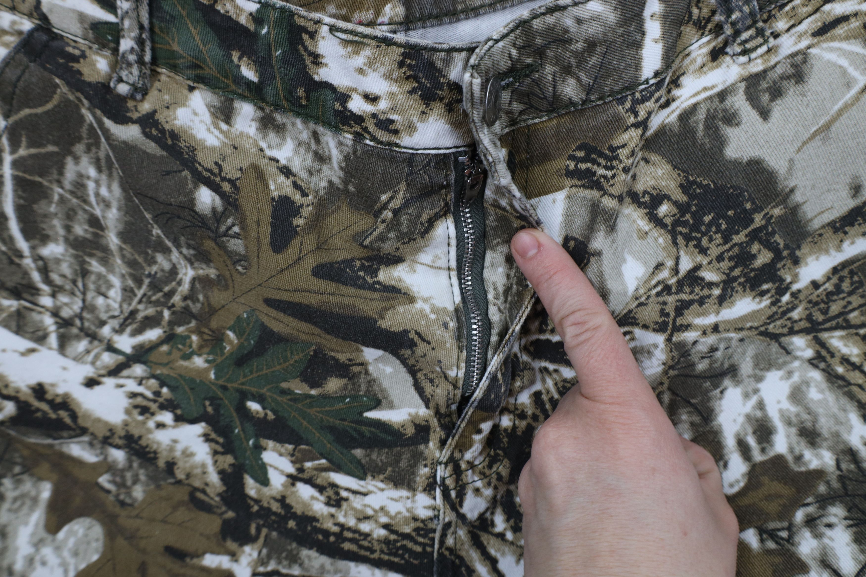 Vintage Vintage 90s Streetwear Faded Camouflage Wide Leg Cargo Pants Size US 34 / EU 50 - 5 Thumbnail