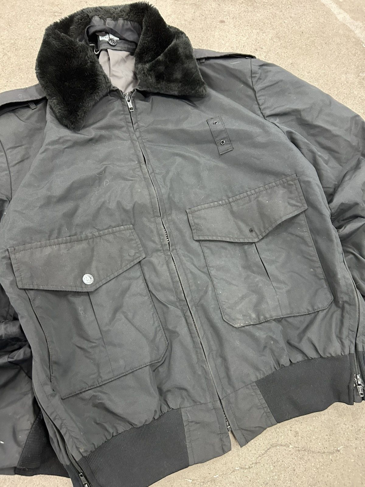 Vintage Vintage Spiewak Bomber Jacket MensFaux Fur Collar Size US M / EU 48-50 / 2 - 3 Thumbnail