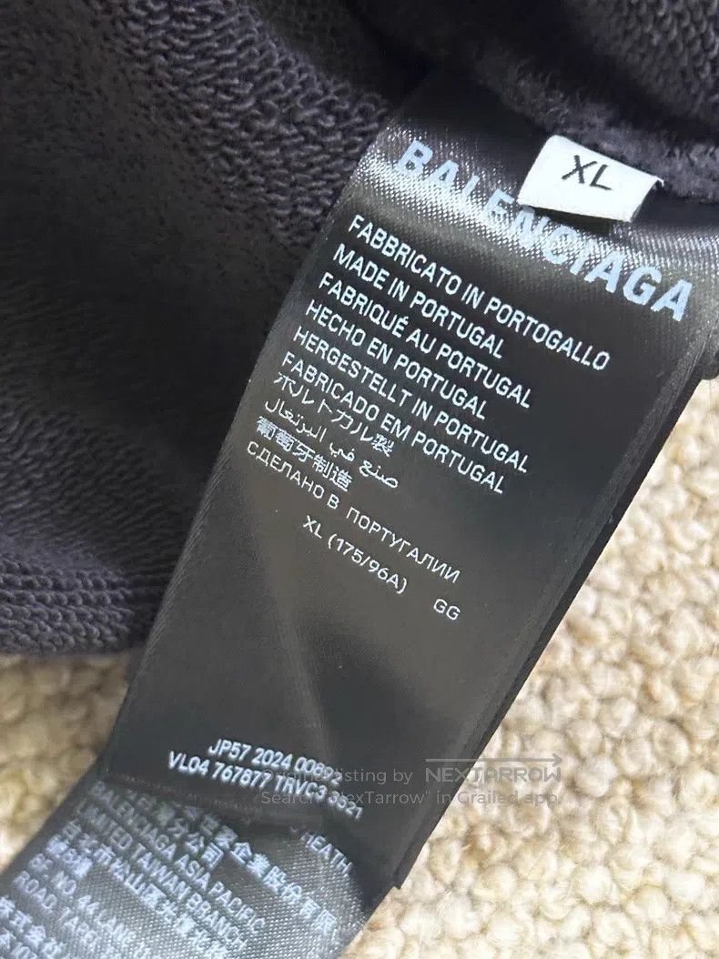 Balenciaga Balenciaga Sweatshirt Size US XL / EU 56 / 4 - 3 Thumbnail