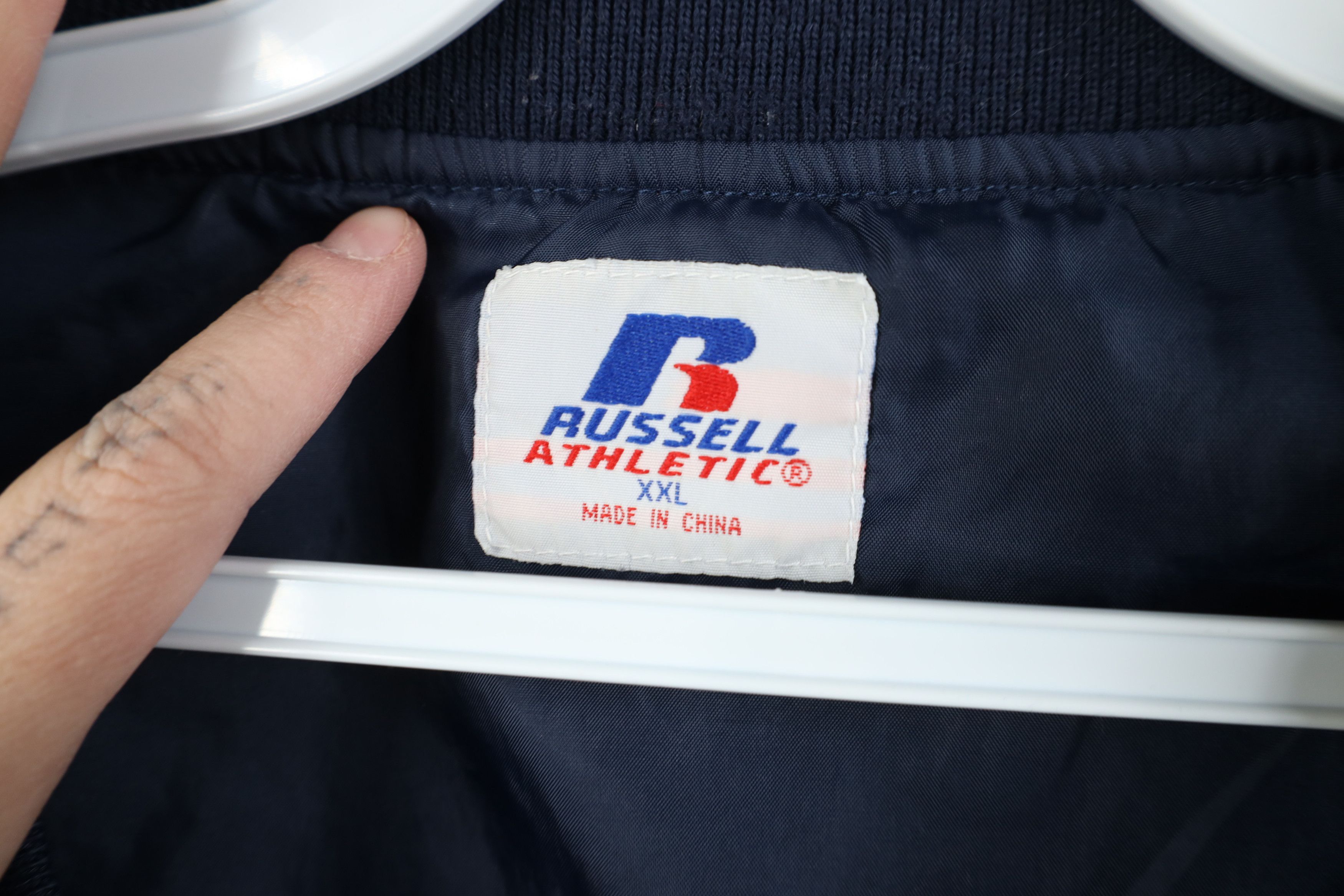 Russell Athletic Vintage 90s Russell Athletic University Windbreaker Jacket Size US XXL / EU 58 / 5 - 6 Thumbnail