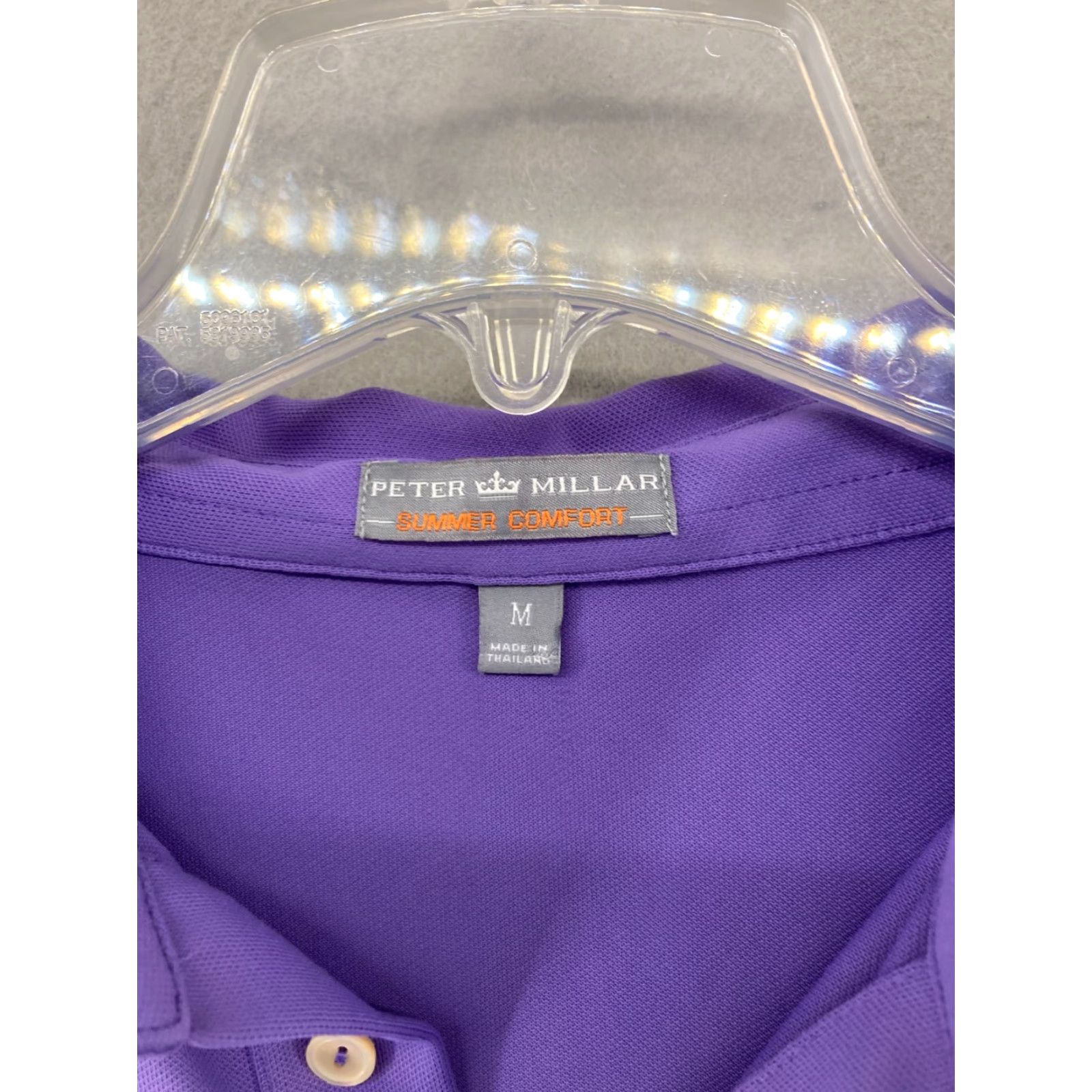 Peter Millar Peter Millar Polo Shirt Mens Regular Size M Purple Summer Comfort Embroidered Polo Size US M / EU 48-50 / 2 - 5 Thumbnail