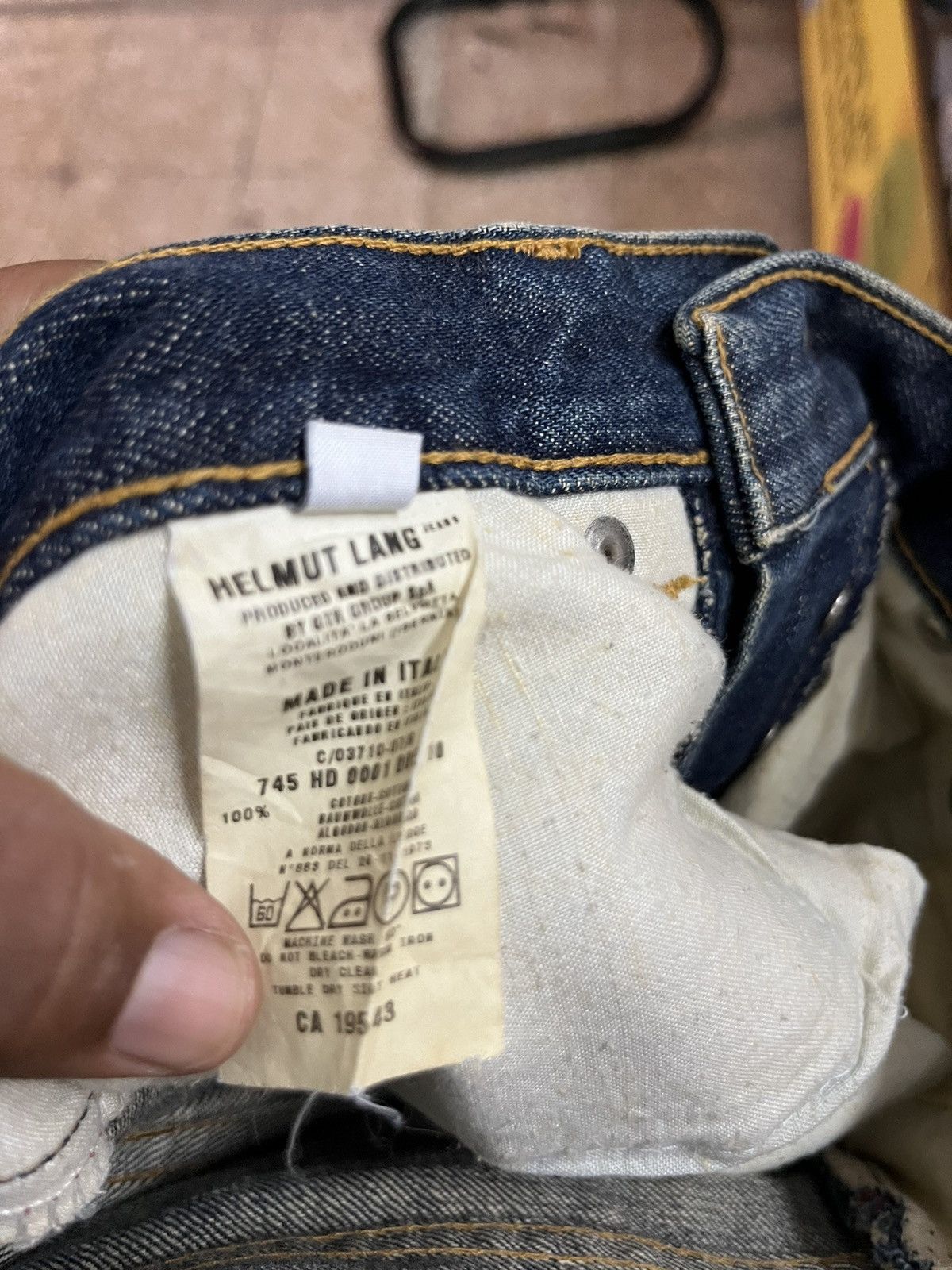 Helmut Lang helmut lang jeans Size 29" - 10 Thumbnail