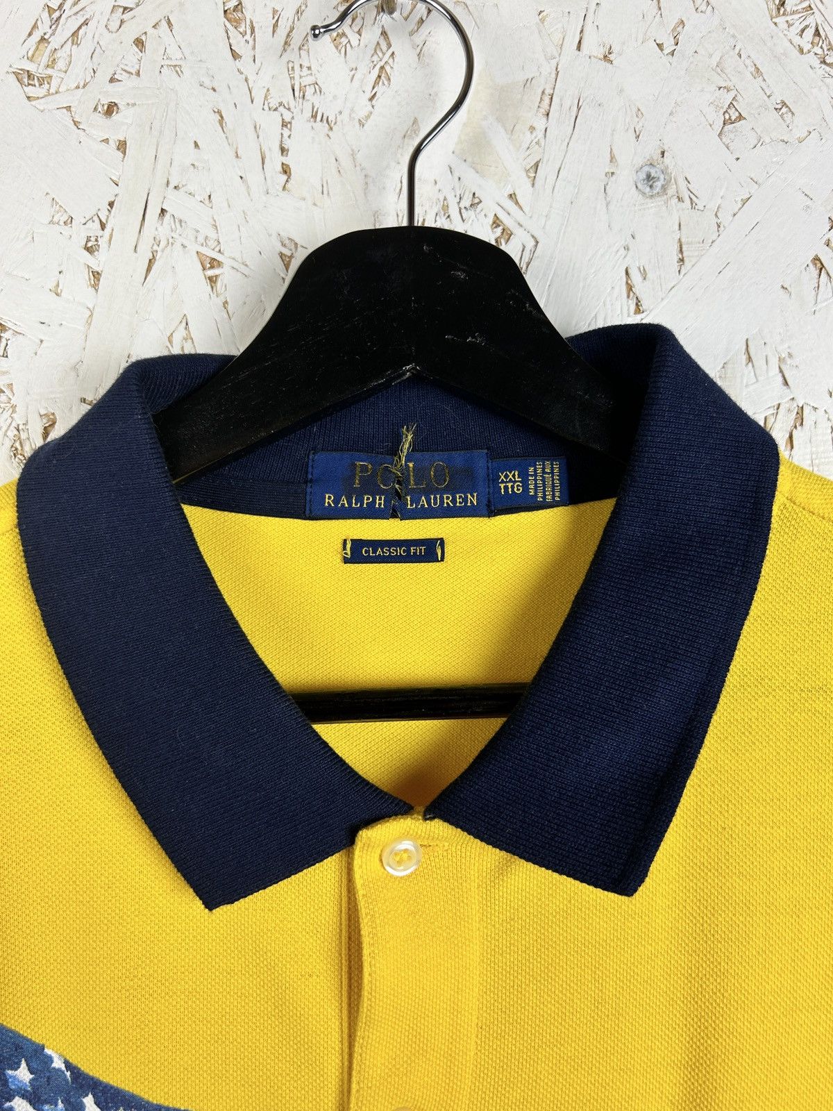 Ralph Lauren Poll By Ralph Lauren Championship USA Olympics AOP Polo XXL Size US XXL / EU 58 / 5 - 3 Thumbnail