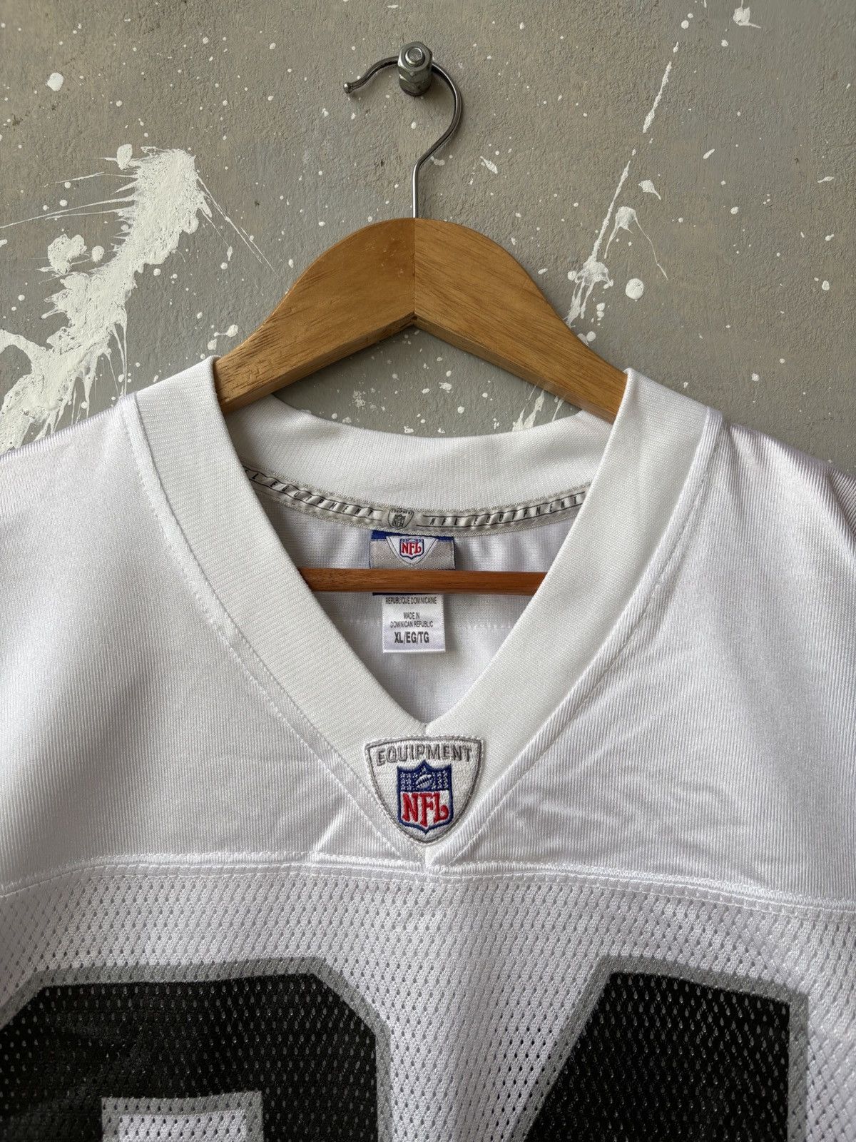 NFL Rare‼️ Vintage Reebok NFL Jerry Porter #84 Oakland Raiders Size US XL / EU 56 / 4 - 4 Thumbnail