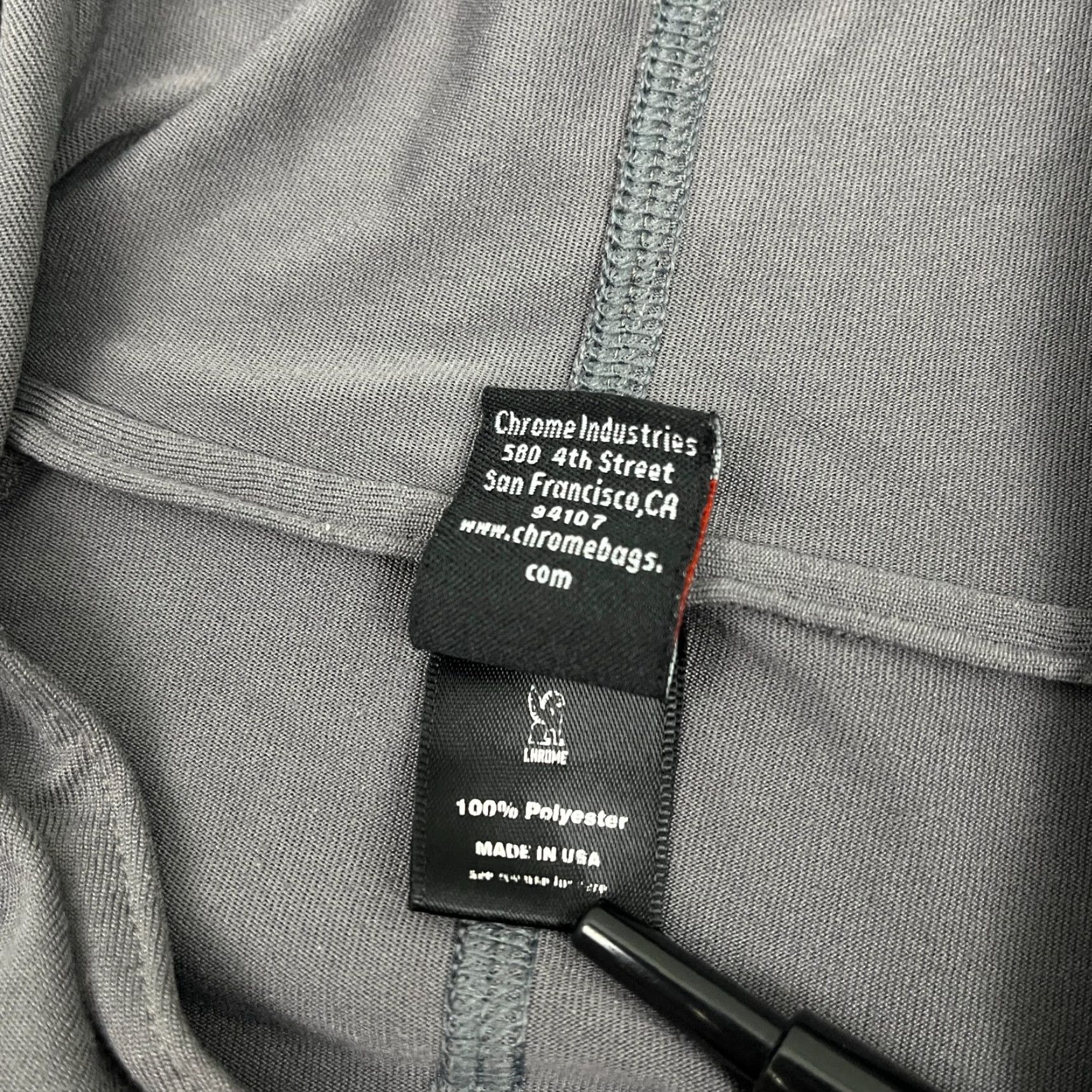 Industrie Chrome Industries Hoodie Women M Gray Athletic Lightweight Pockets Pullover Jacket Size M / US 6-8 / IT 42-44 - 7 Thumbnail