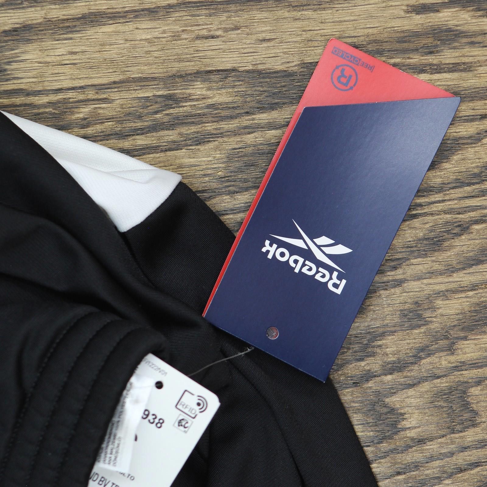 Reebok Nwt Reebok Womens Banded Track Jacket It5643 Black / White S Size S / US 4 / IT 40 - 3 Thumbnail