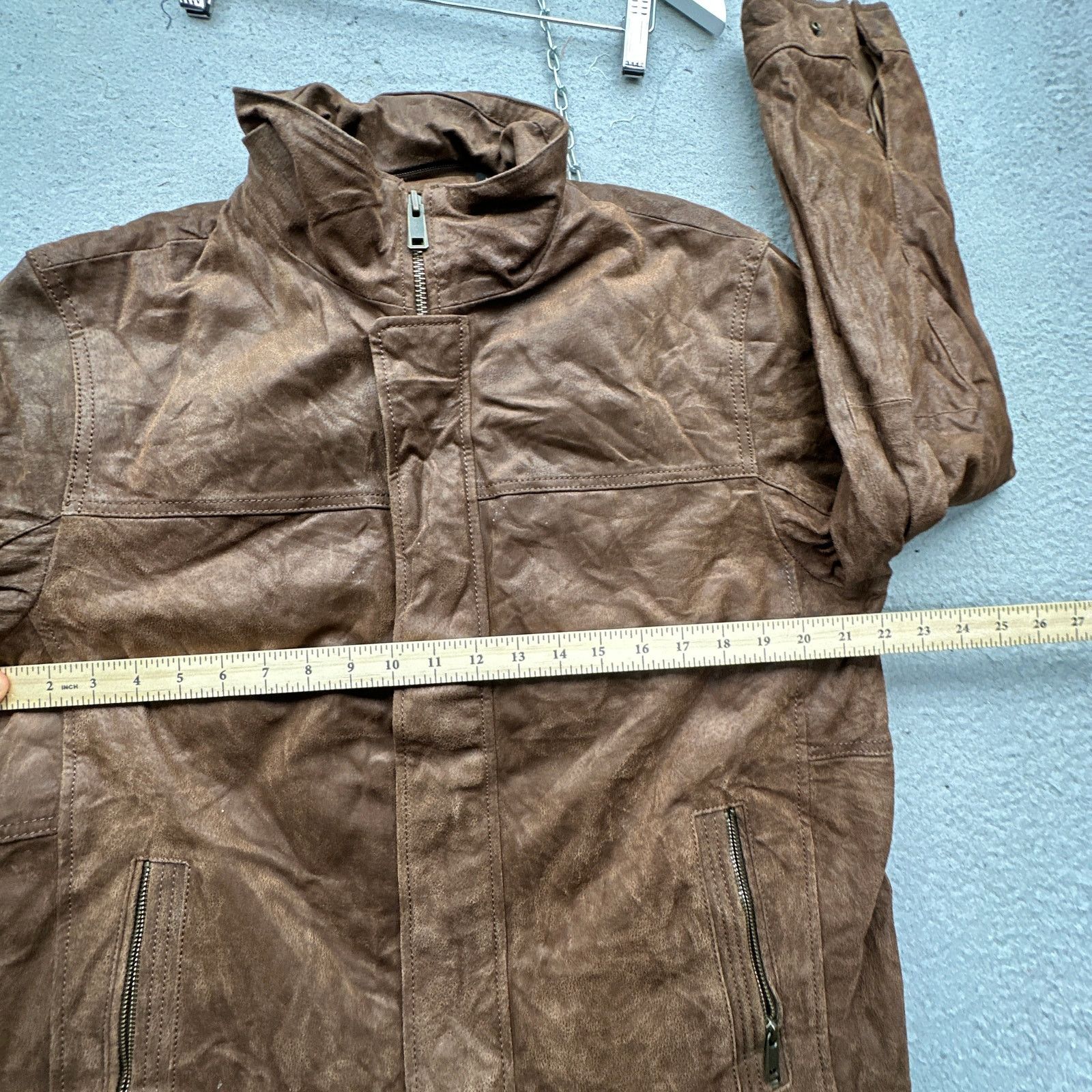 Roundtree & Yorke Roundtree & Yorke Suede Leather Jacket Mens Medium Size US M / EU 48-50 / 2 - 5 Thumbnail