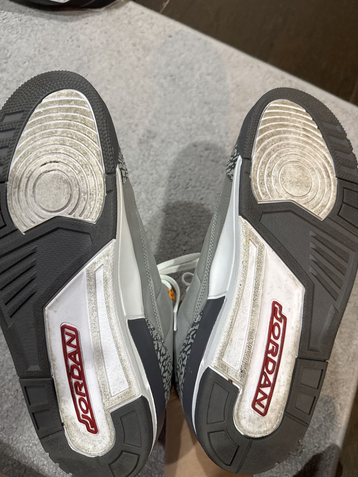 Jordan Brand Jordan 3 Cool Grey Size US 12.5 / EU 45-46 - 5 Thumbnail