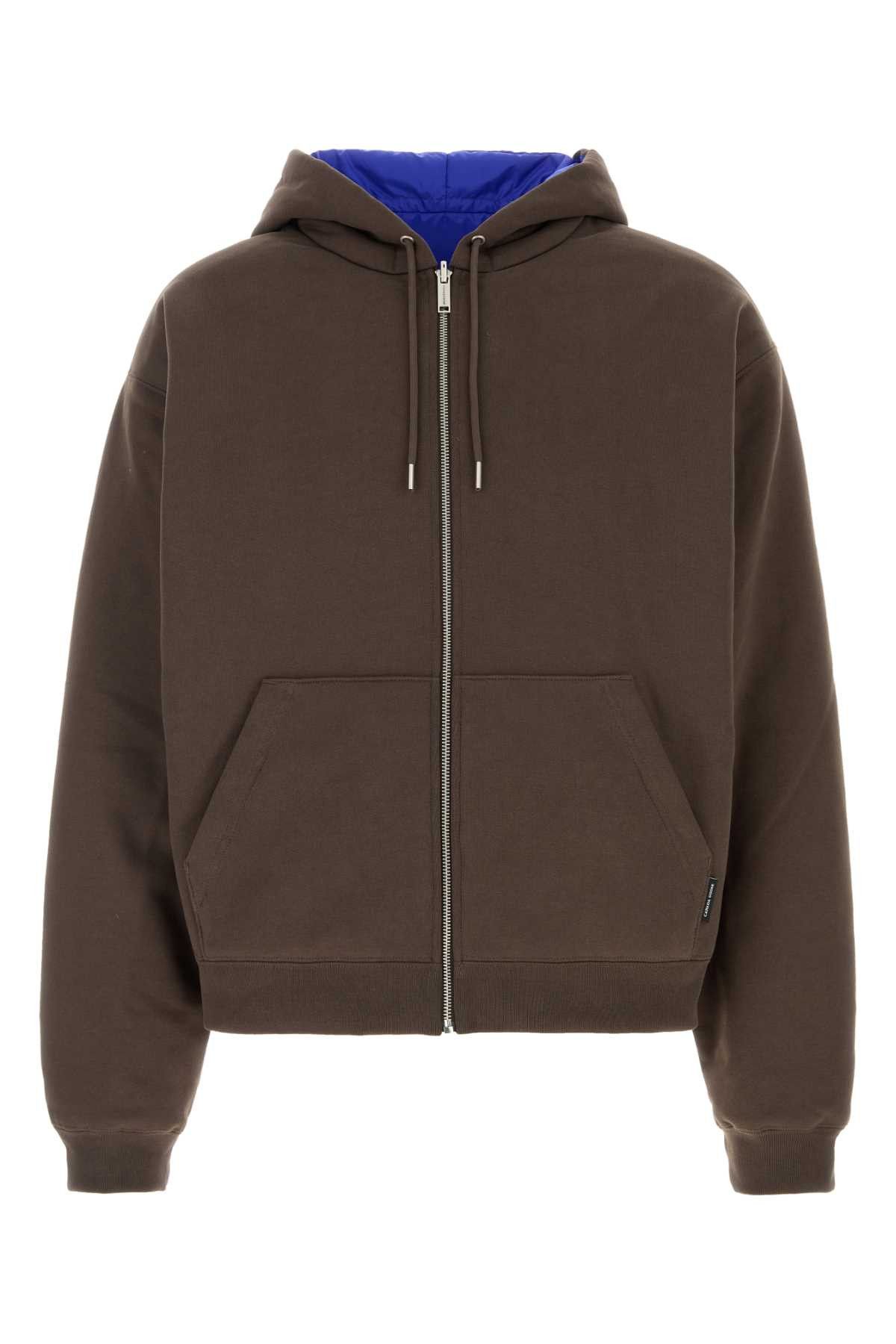 Canada Goose Brown Cotton Reversible Sweatshirt Size US M / EU 48-50 / 2 - 1 Thumbnail