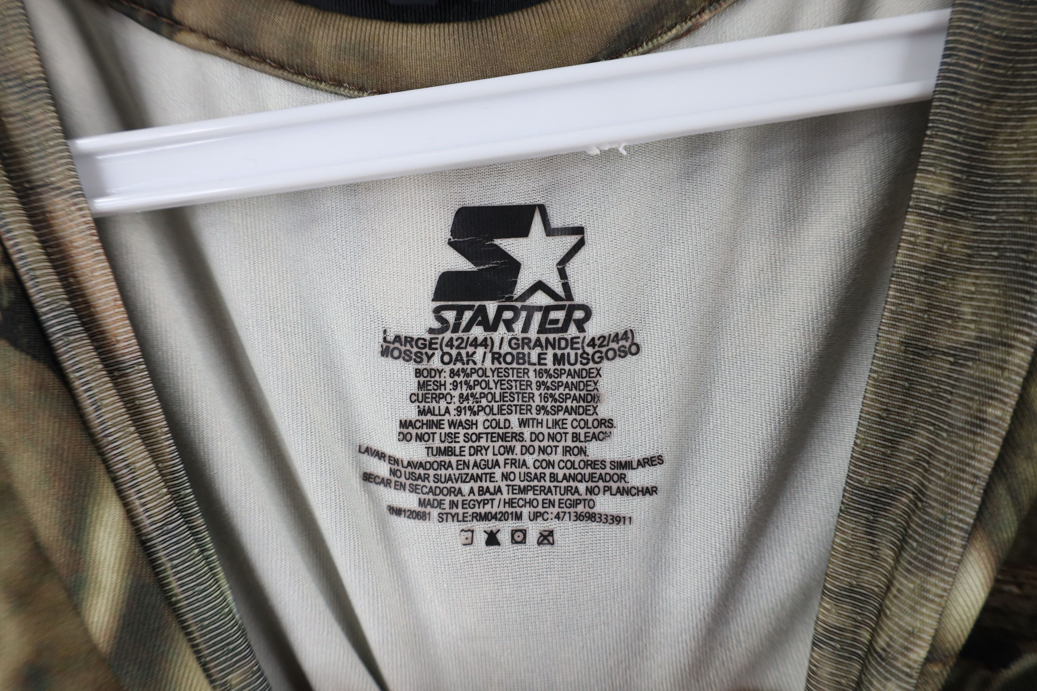 Starter × Vintage Vintage Starter Camouflage Compression Short Sleeve T-Shirt Size US L / EU 52-54 / 3 - 7 Thumbnail