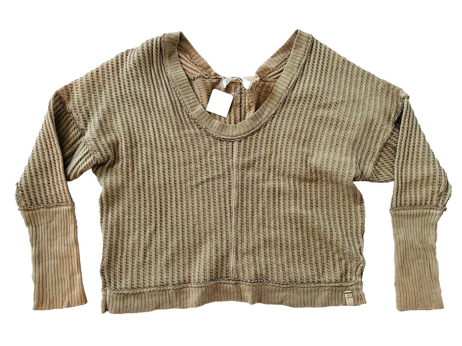 Free People Free People New Magical Thermal Top Golden Olive ( XS ) Size XS / US 0-2 / IT 36-38 - 3 Thumbnail