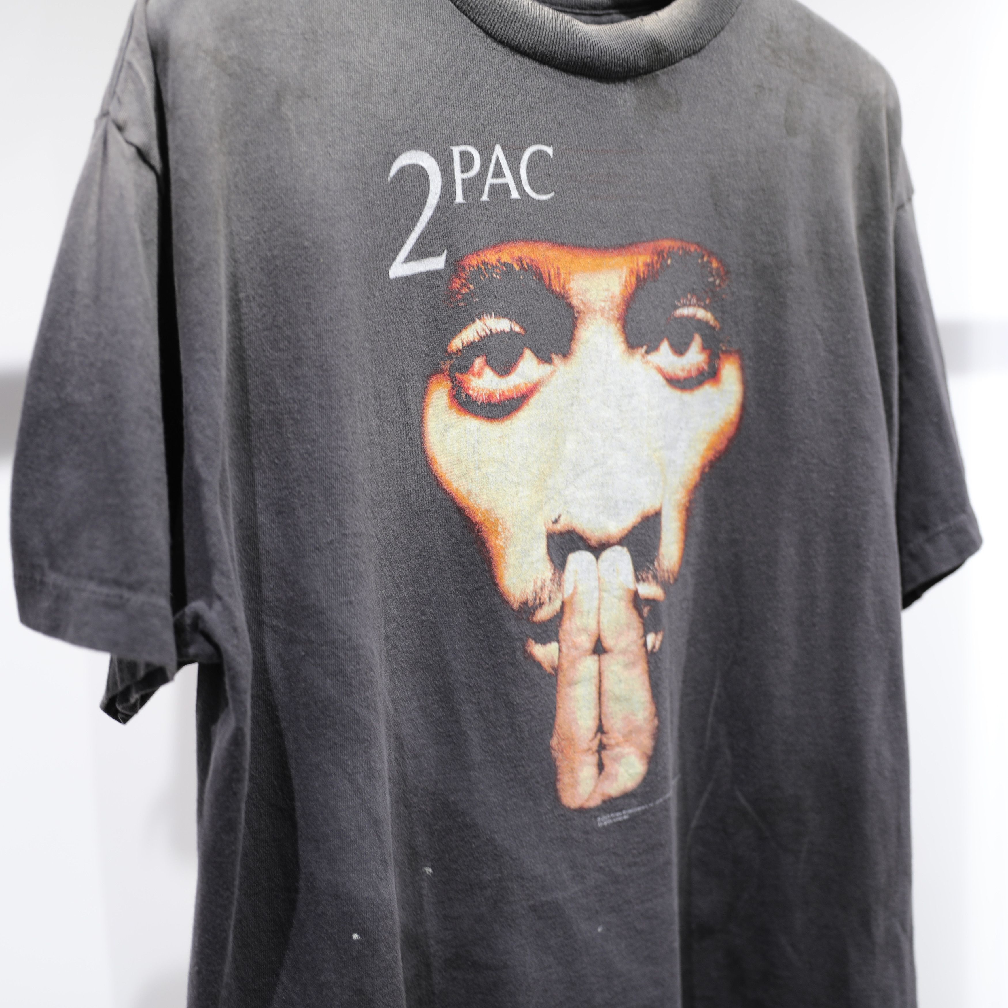 Saint Michael Saint Mxxxxxx 2pac Vintage Black Tee Size US XL / EU 56 / 4 - 3 Thumbnail