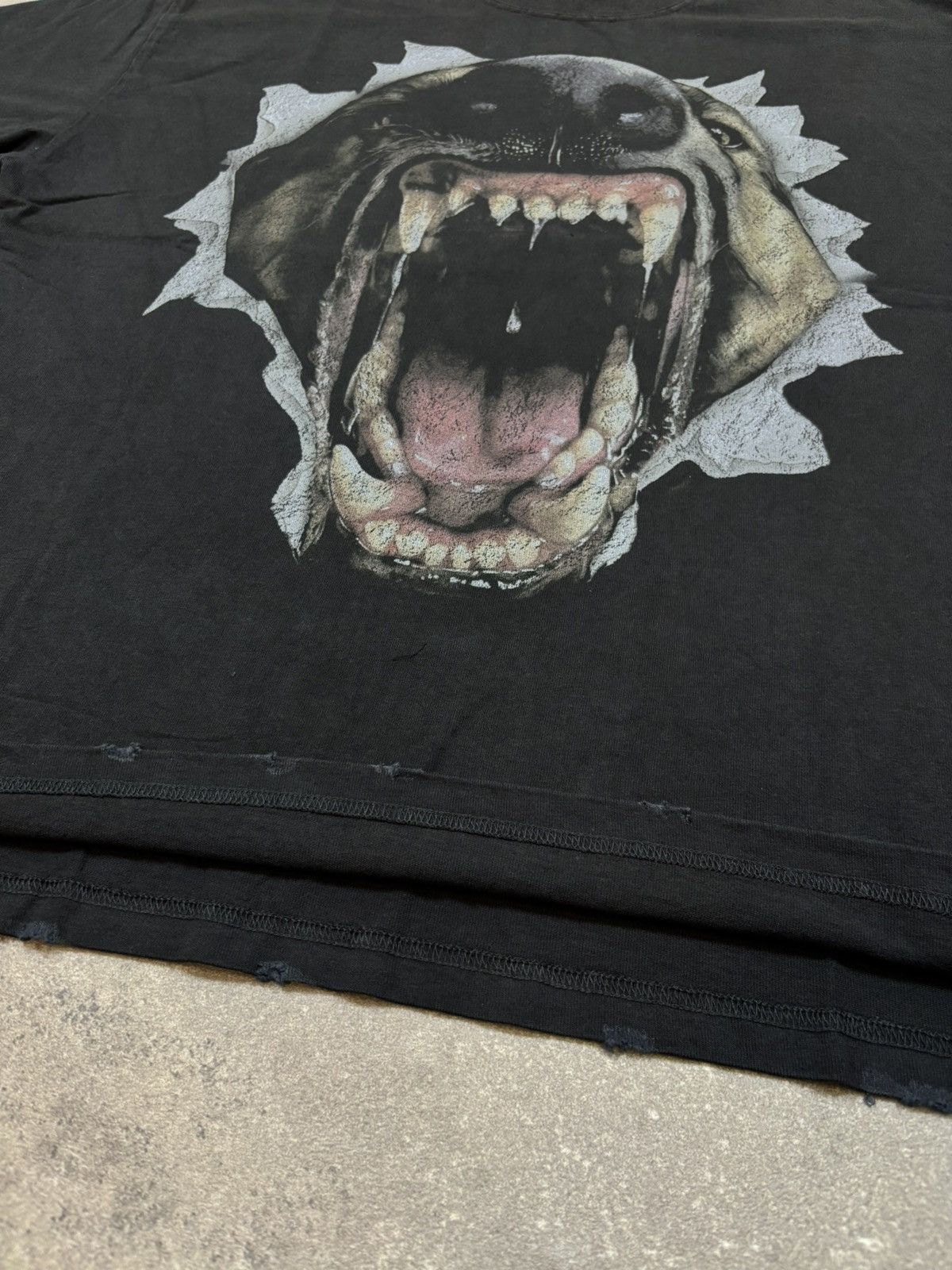 Vintage Warman Rottweiler Unleashed Dark Graphic T-Shirt, Black Size US M / EU 48-50 / 2 - 5 Thumbnail