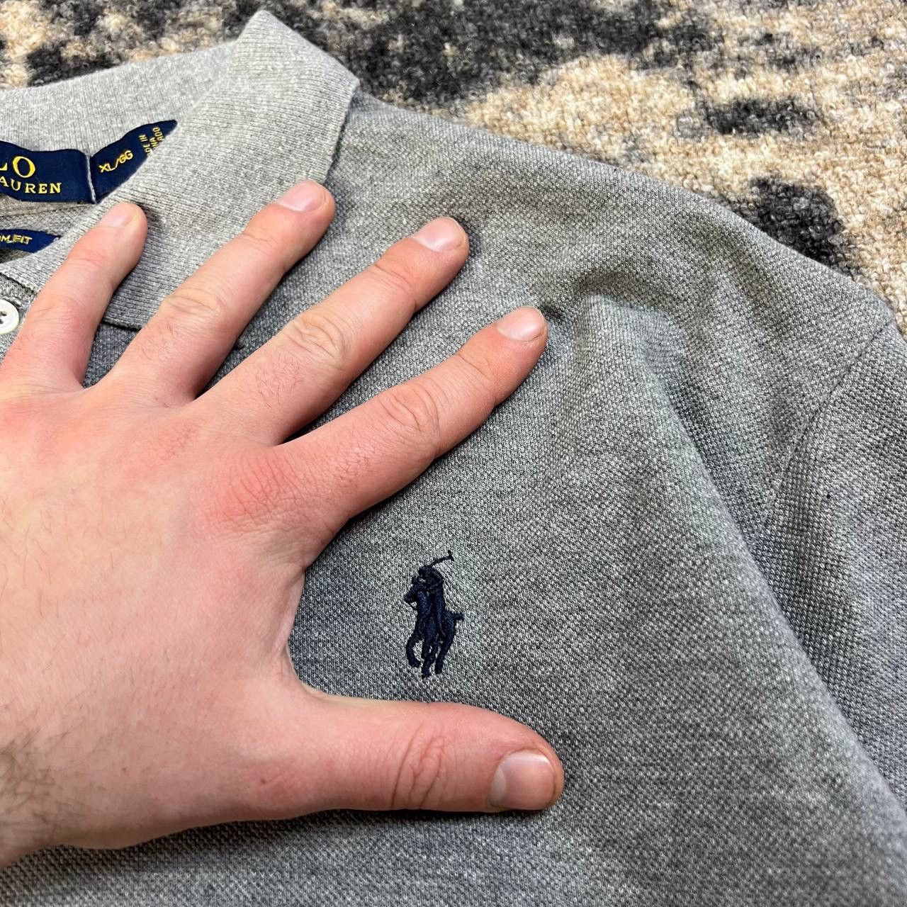 Polo Ralph Lauren Polo Ralph Lauren Luxury Mini Logo Long Sleeve Size US XL / EU 56 / 4 - 4 Thumbnail