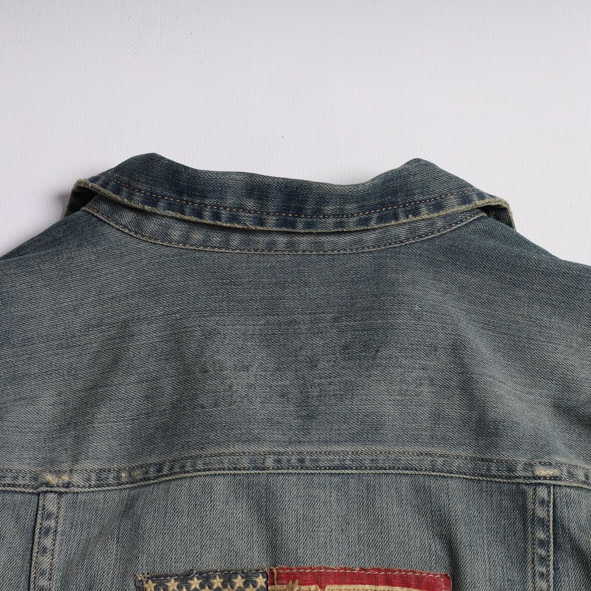 Ralph Lauren Polo Ralph Lauren Big USA Flag Denim Jacket Jeans Company Size M / US 6-8 / IT 42-44 - 11 Thumbnail