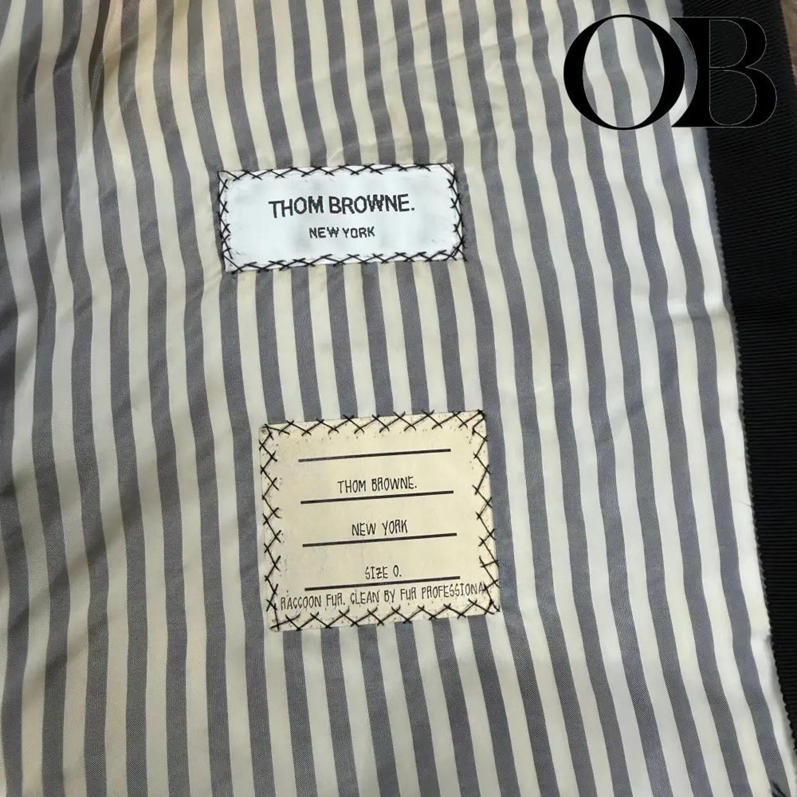 Thom Browne Thom Browne Raccoon Fur Vest Size US S / EU 44-46 / 1 - 9 Thumbnail