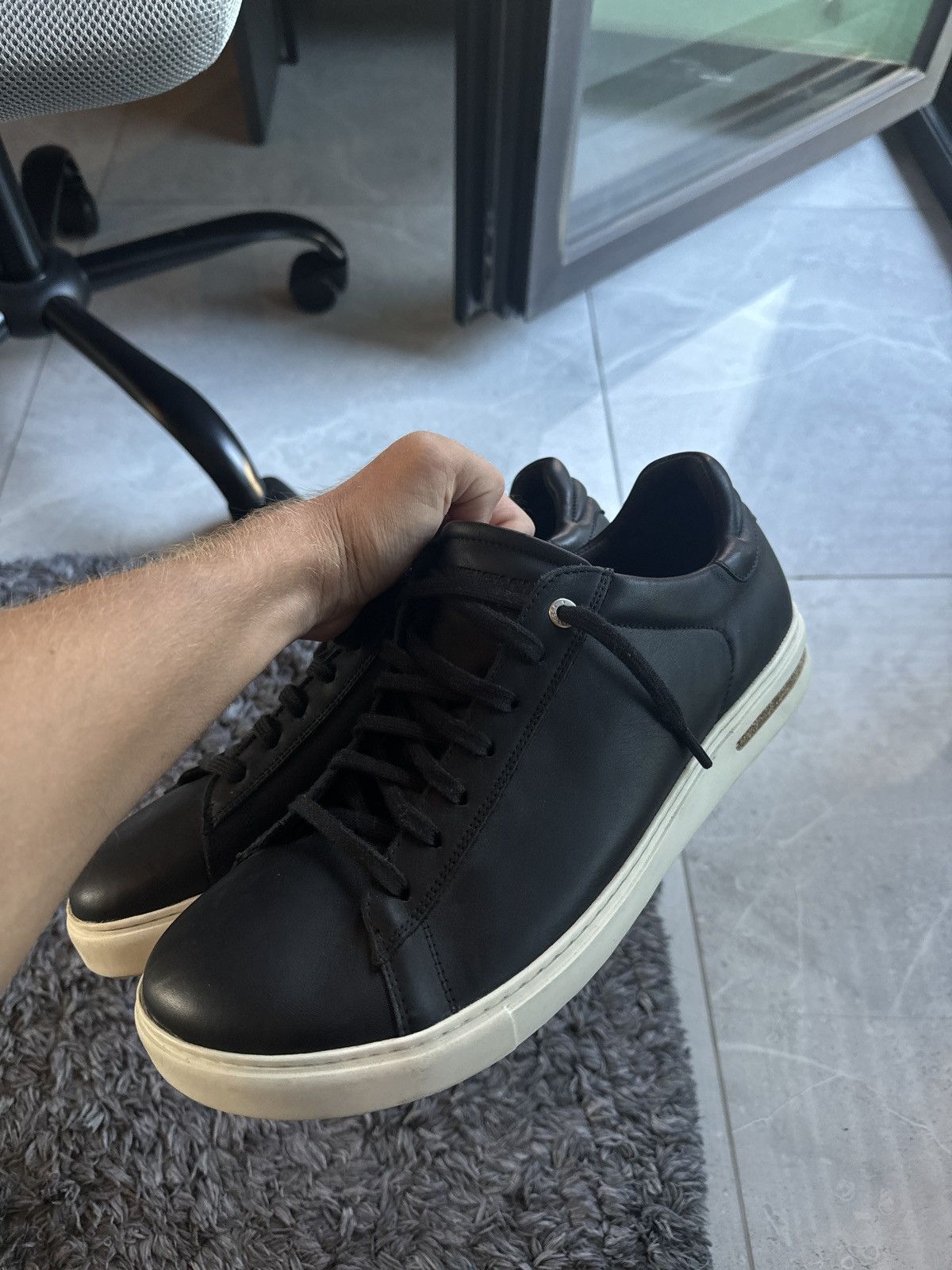 Birkenstock Birkenstock sneakers low leather lace up shoes size 46 Size US 13 / EU 46 - 3 Thumbnail